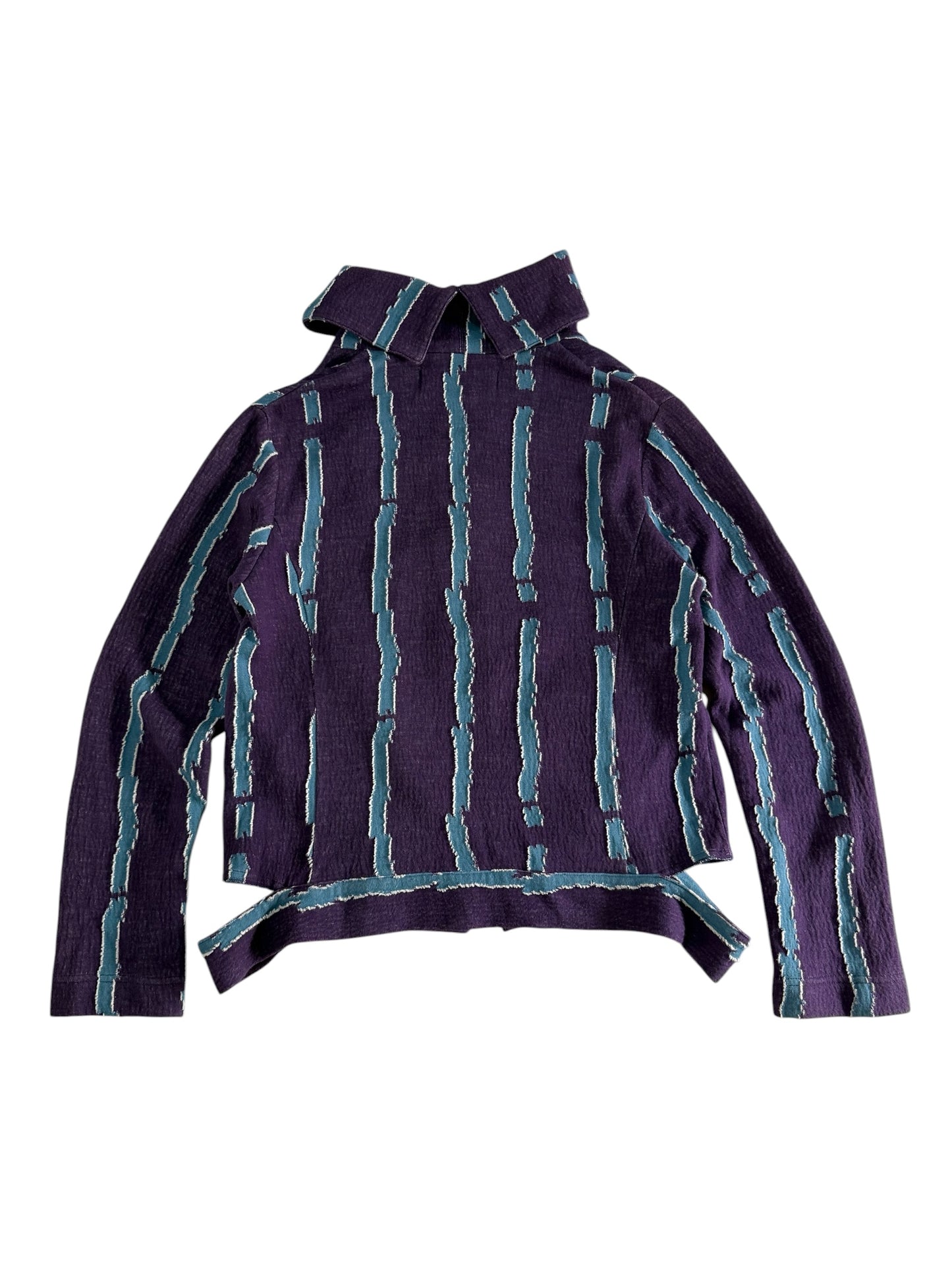 Keiko Kishi by Nosh Abstract Pattern Zip Jacket Made in Japan