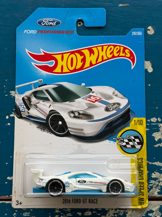 Hot Wheels 2016 Ford GT Race