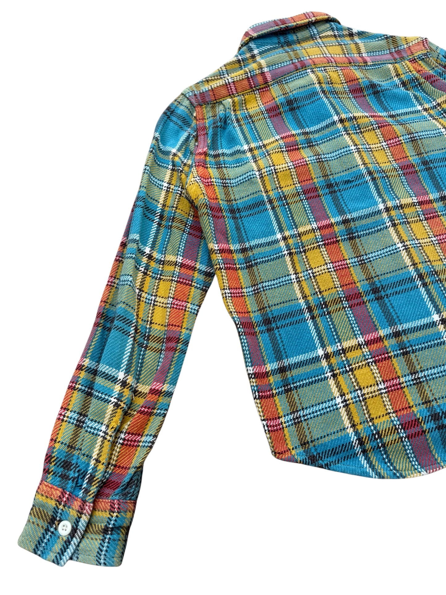 Vintage 1970s Five Brother Union Made Flannel Shirt