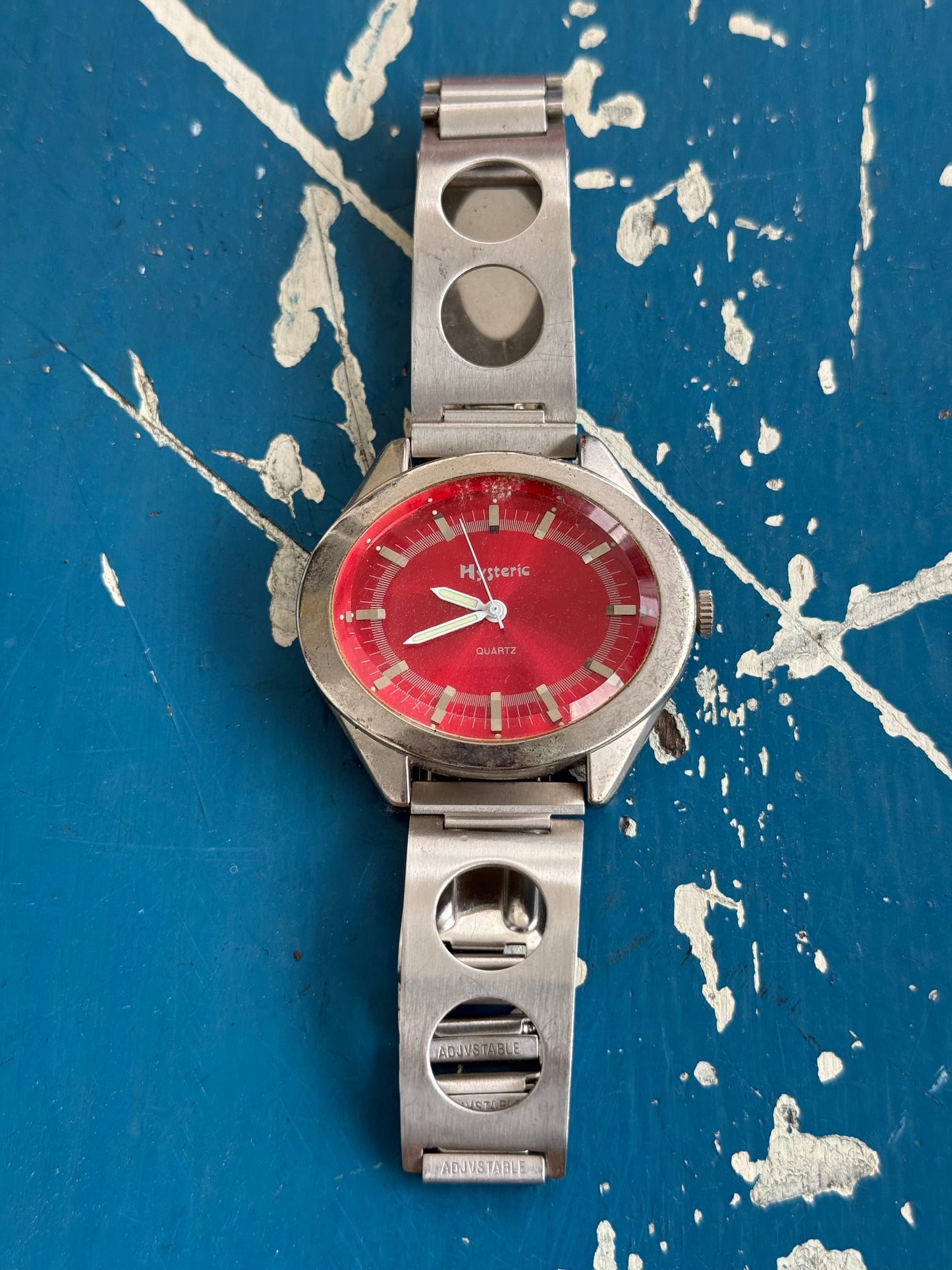 Vintage Hysteric Glamour GV4006 Red Dial Quartz Watch