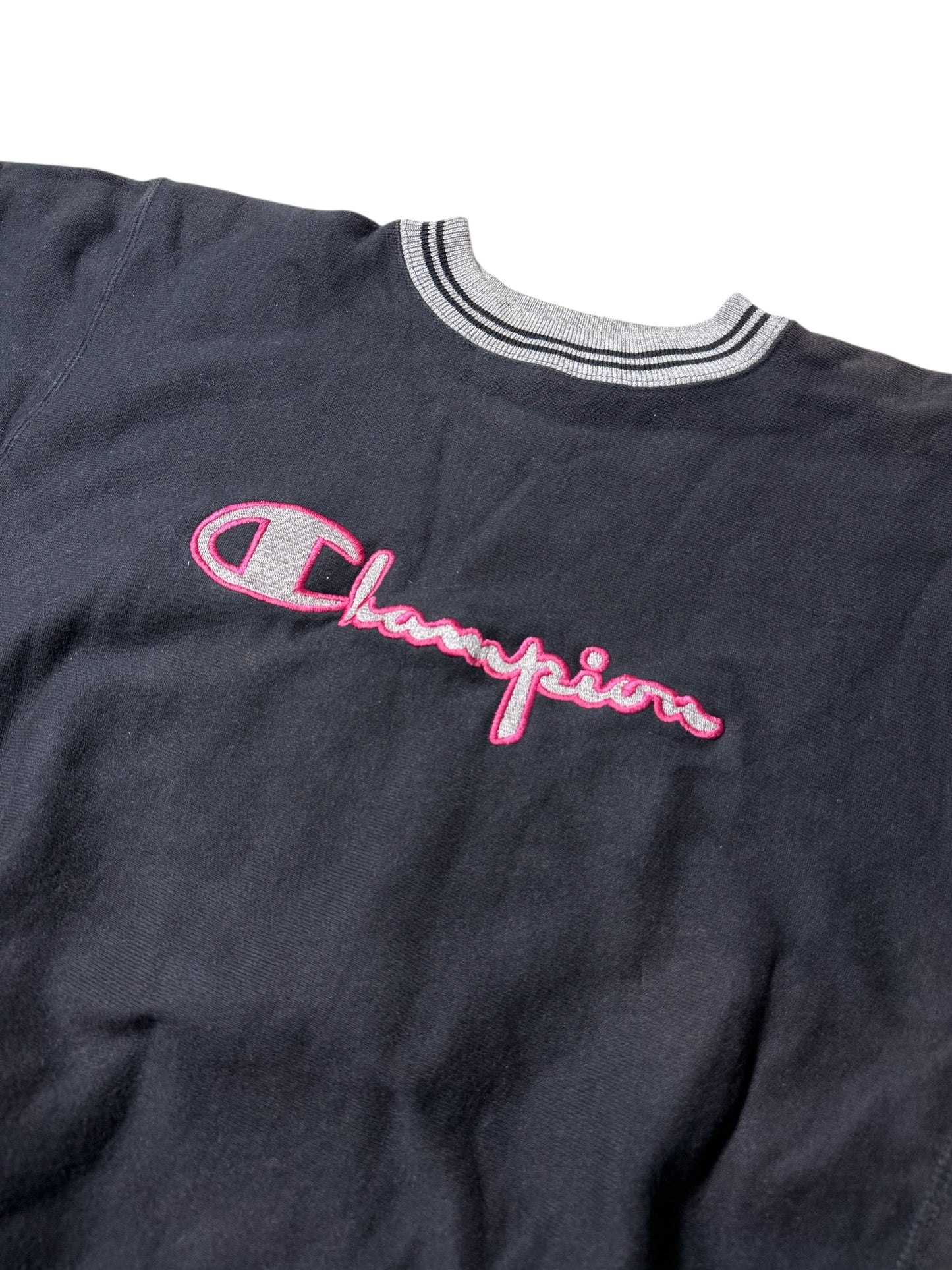 Vintage 90s Champion Reverse Weave Script Logo Sweatshirt