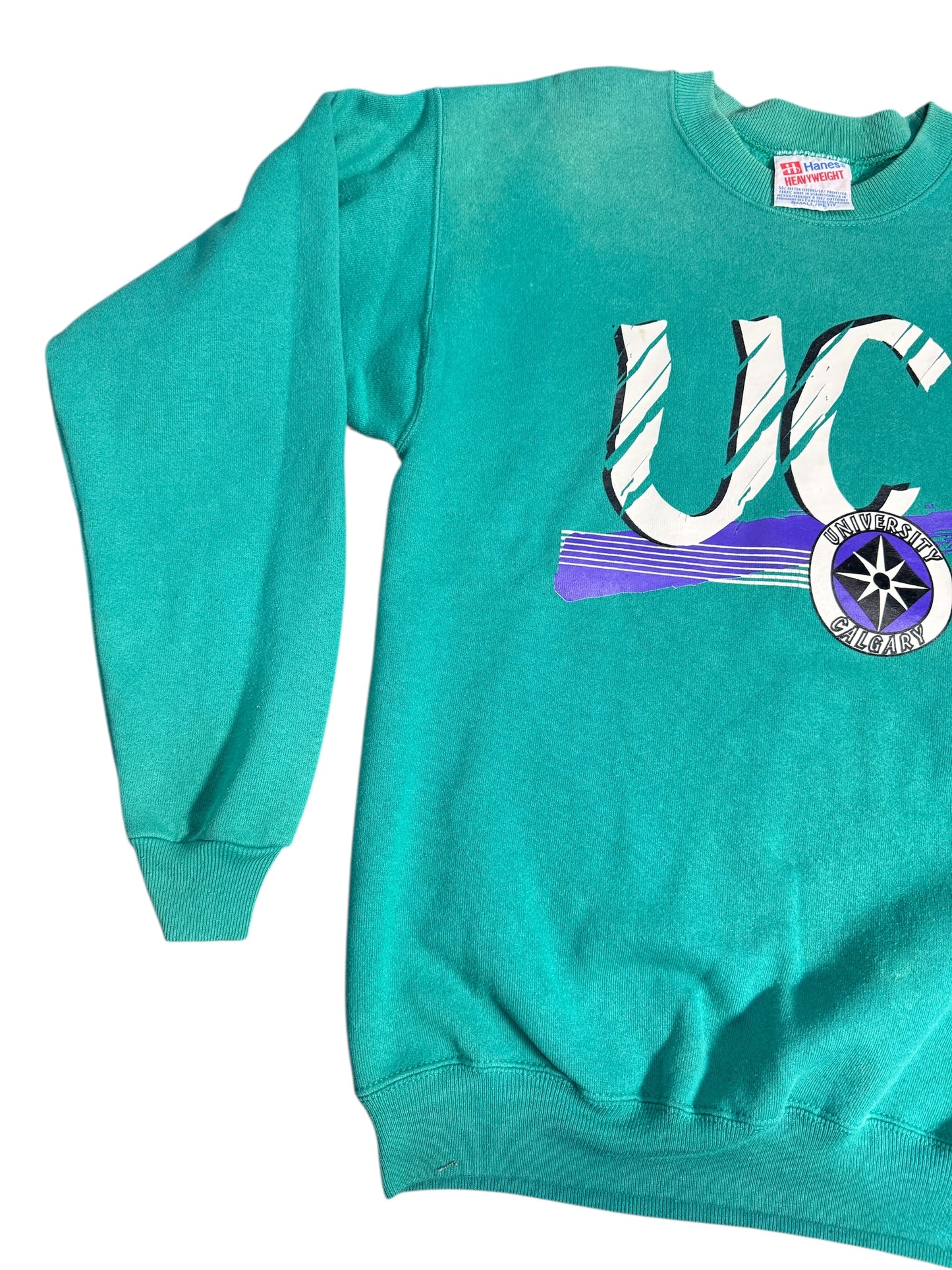 Vintage 90s University of Calgary UC Sweatshirt