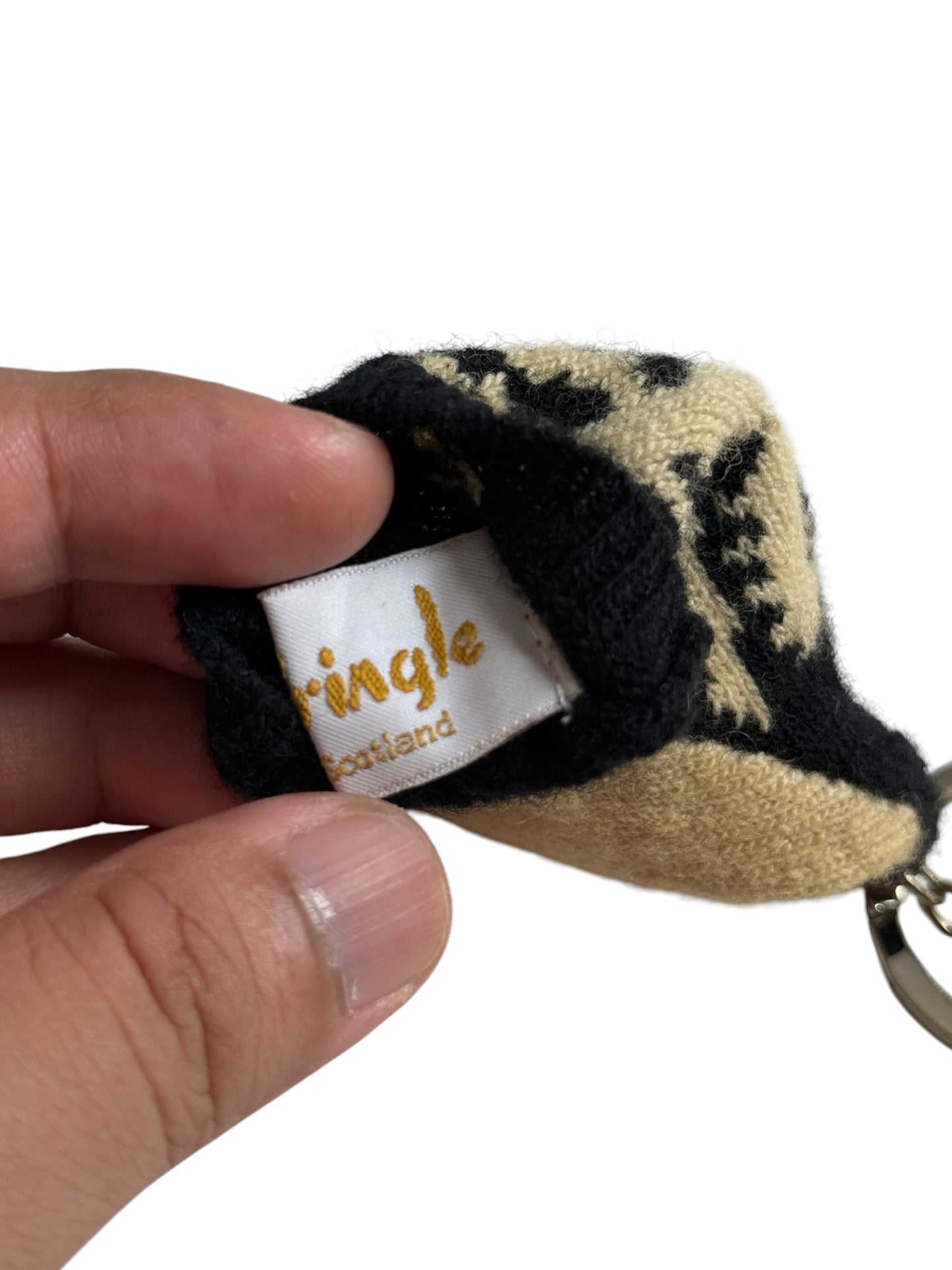 Pringle Scotland Lion Crest Knit Sweater Keychain Bag Charm
