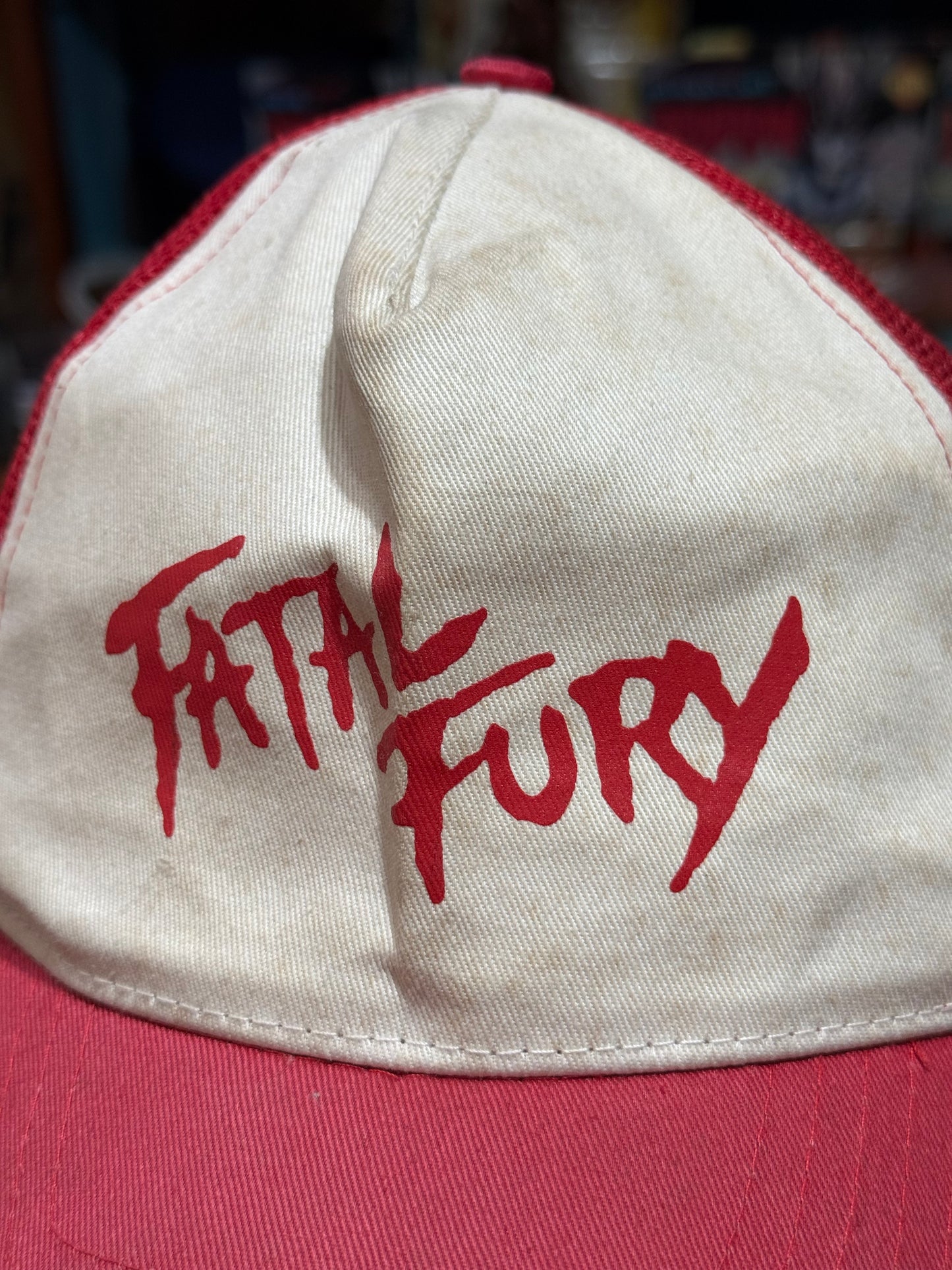 Vintage Fatal Fury Game SNK NeoGeo Promo Trucker Cap