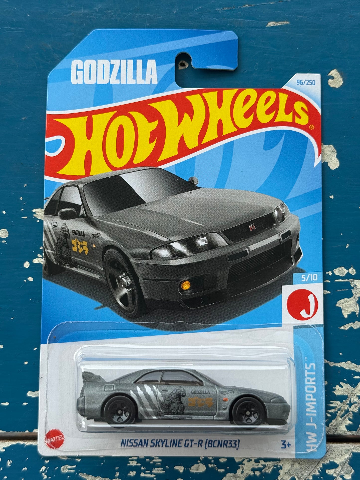 Hot Wheels Nissan Skyline GT-R (BCNR33) GODZILLA