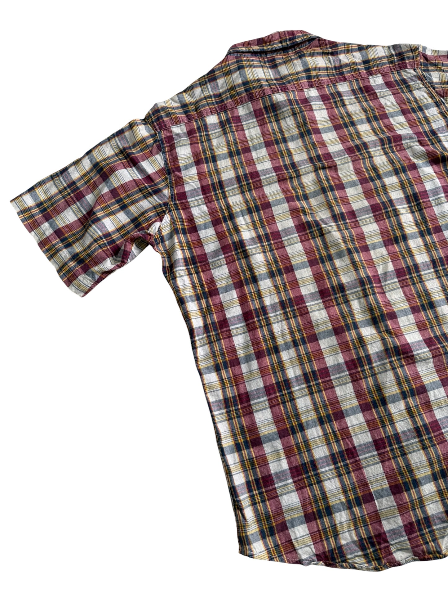 Camco Plaid Short Sleeve Work Shirt