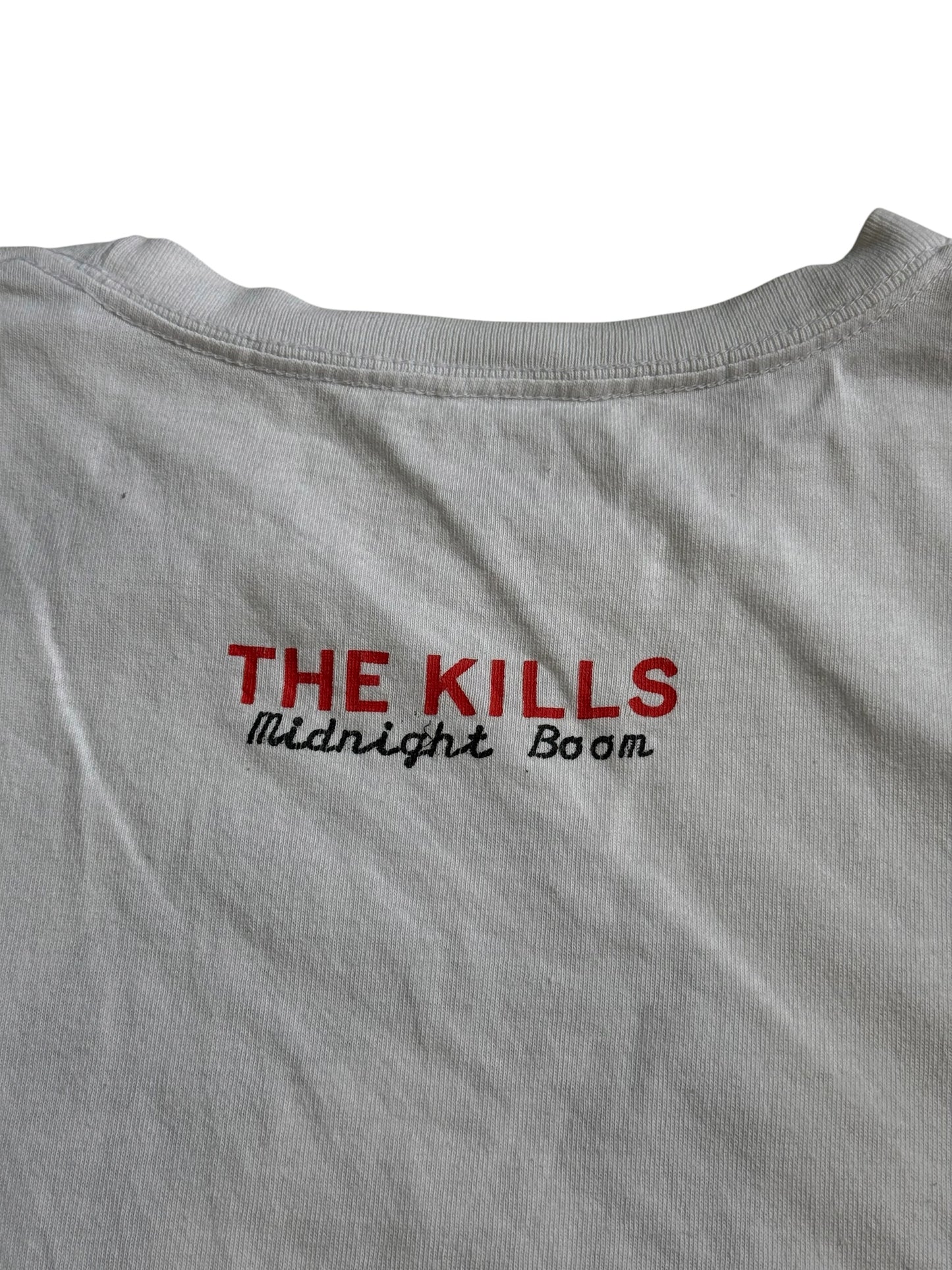 The Kills Midnight Boom Album Promo Band Tshirt