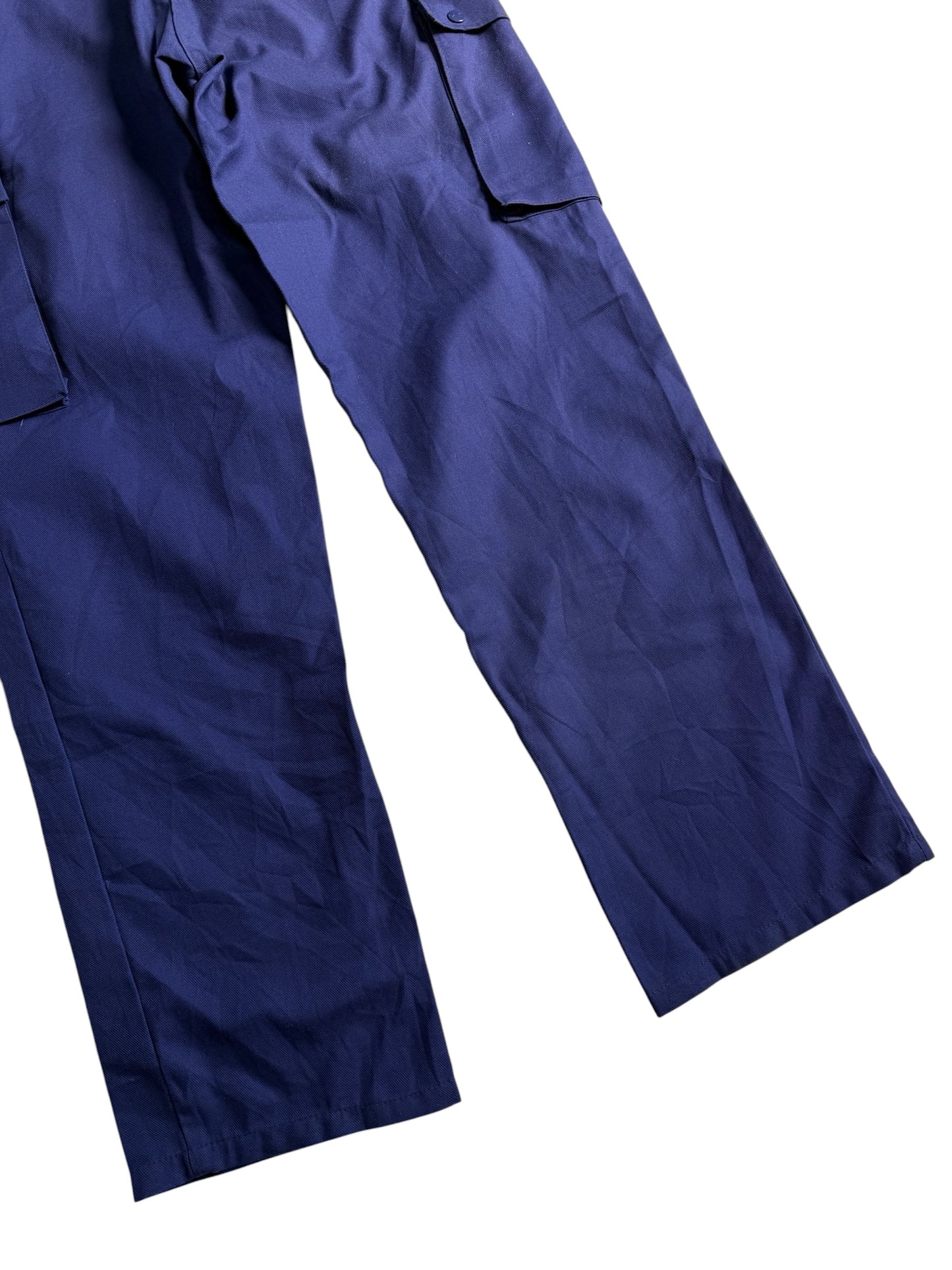 Vintage 1990s French Workwear Cargo Utility Pants