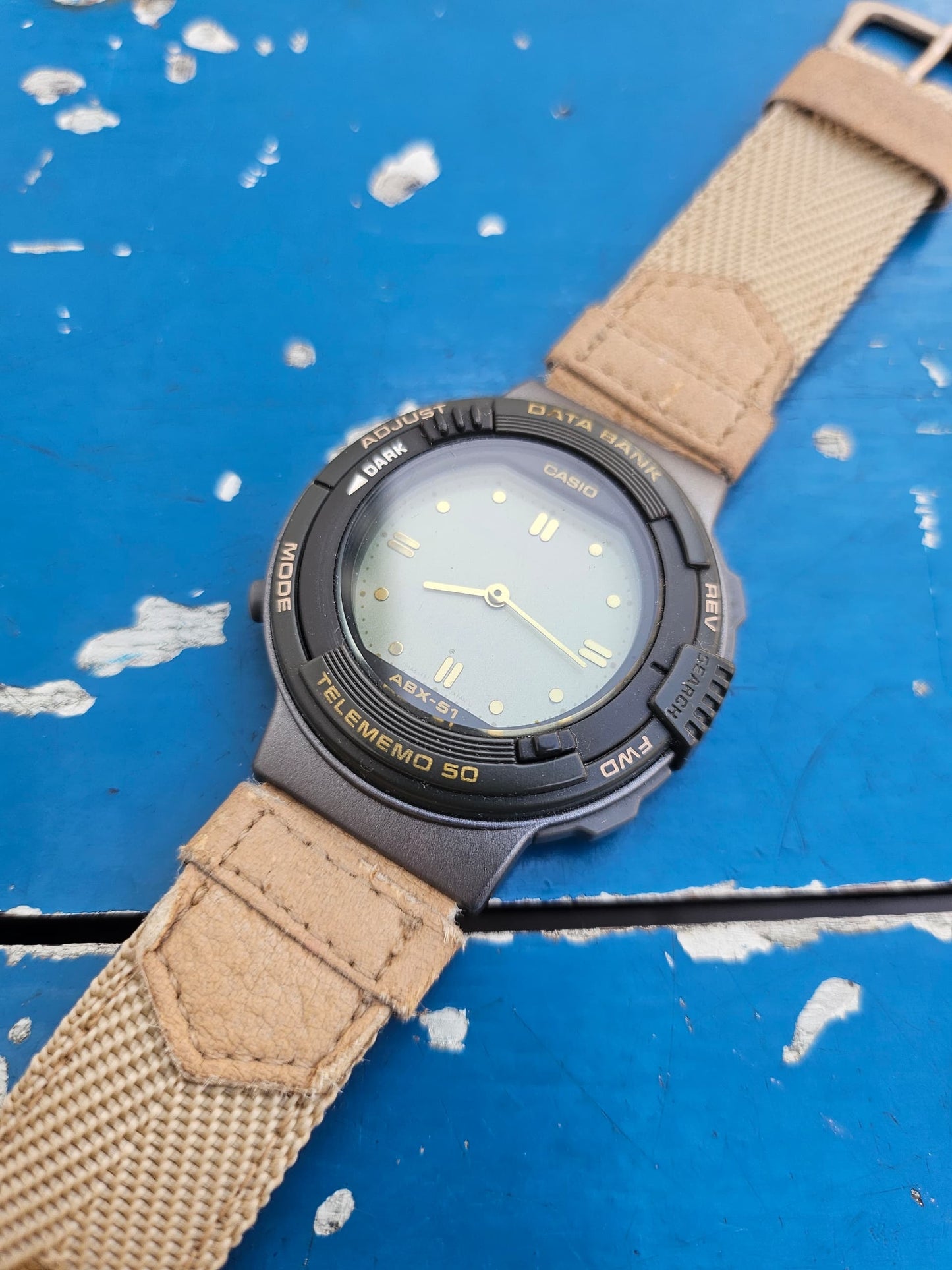 Vintage Casio ABX-51 Dual Lcd Very Rare