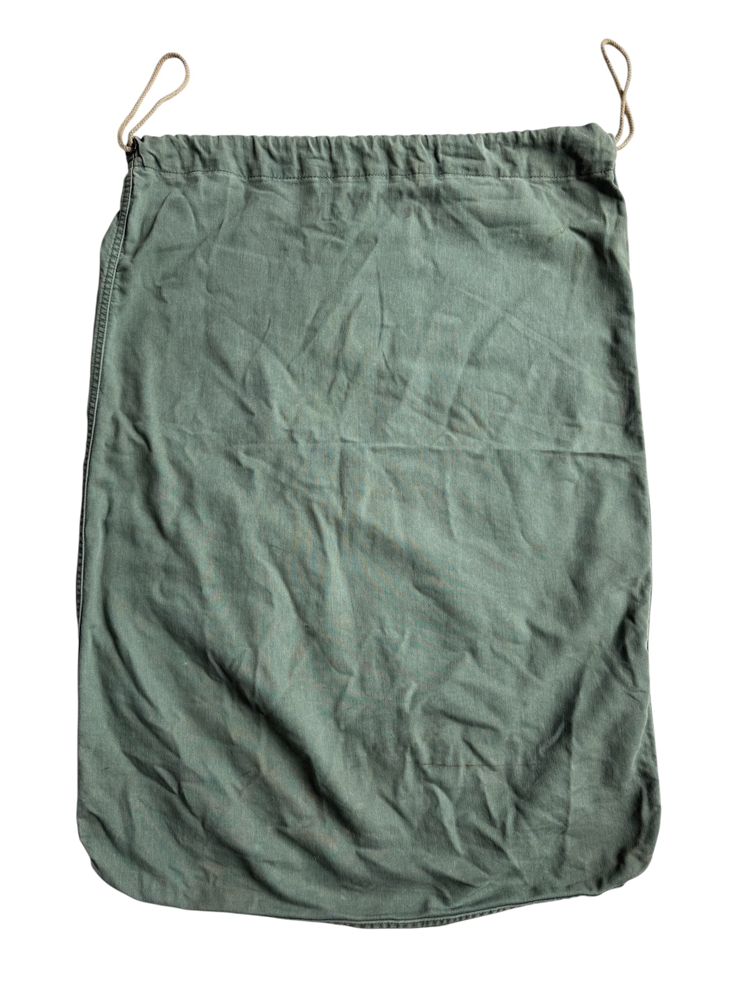 Vintage Army Military Laundry Big Size Drawstring Bag
