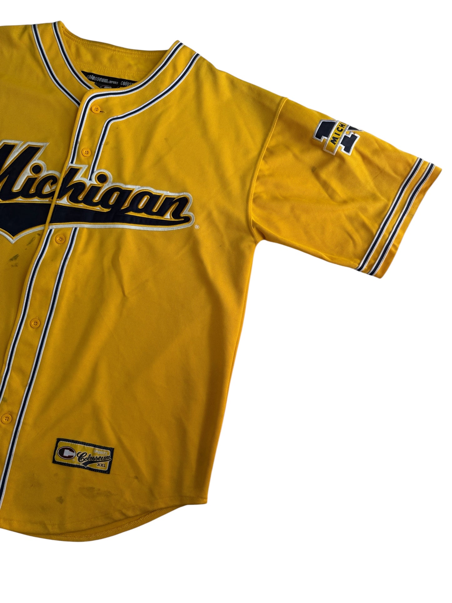 Colosseum Michigan Wolverines Baseball Jersey