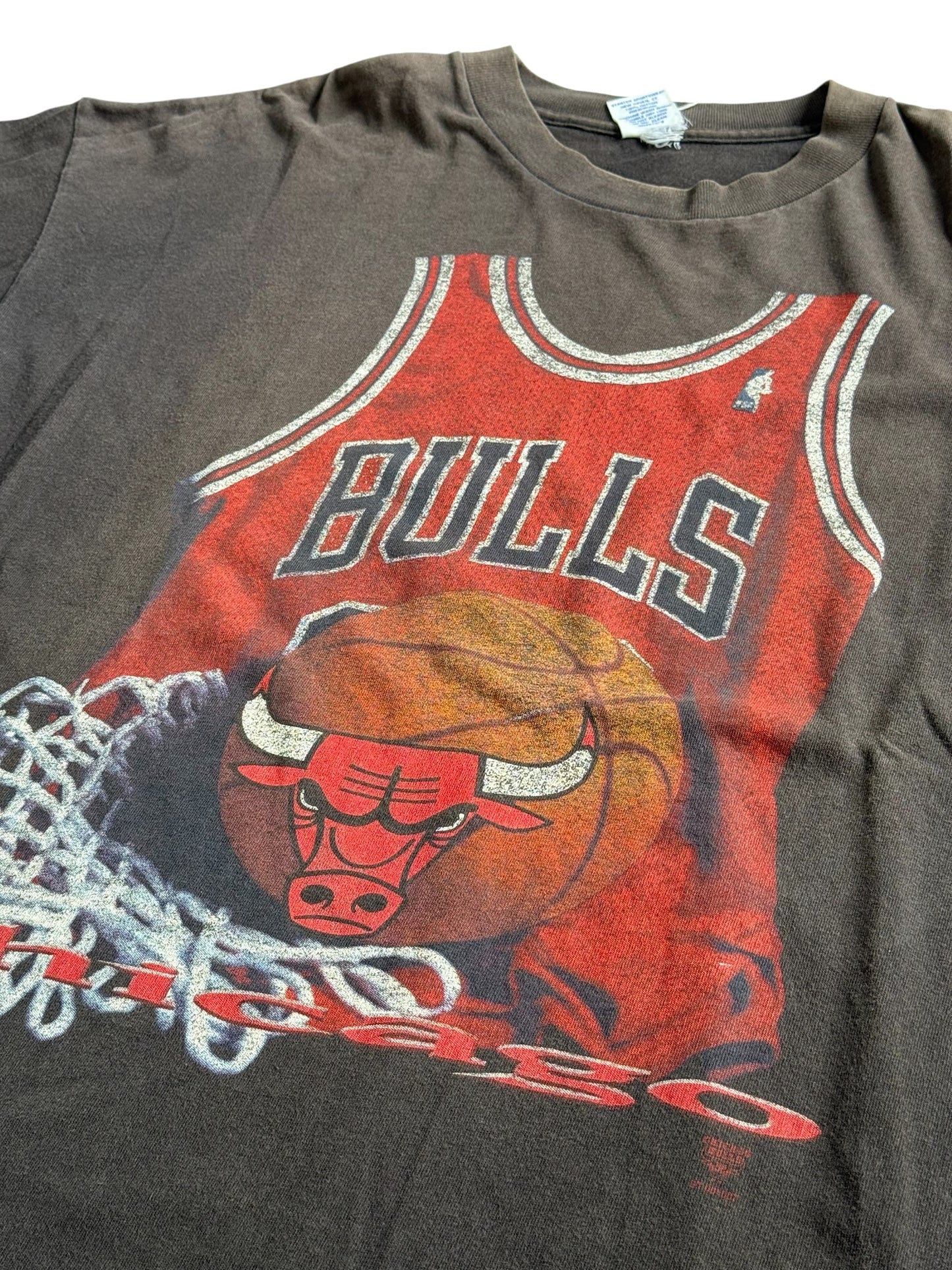 Vintage 1990s Chicago Bulls Starter USA Tshirt Oversized