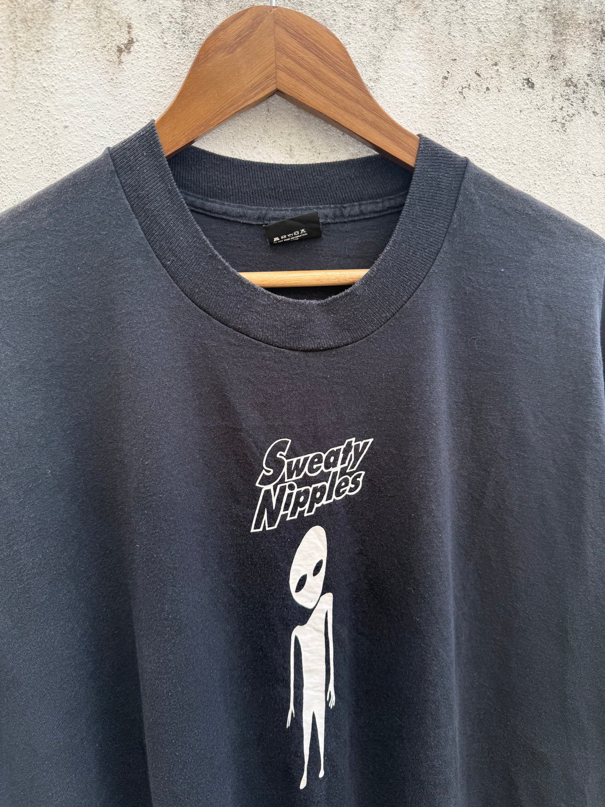 Vintage 90s Sweaty Nipples Punk Industrial Grunge Band Tshirt