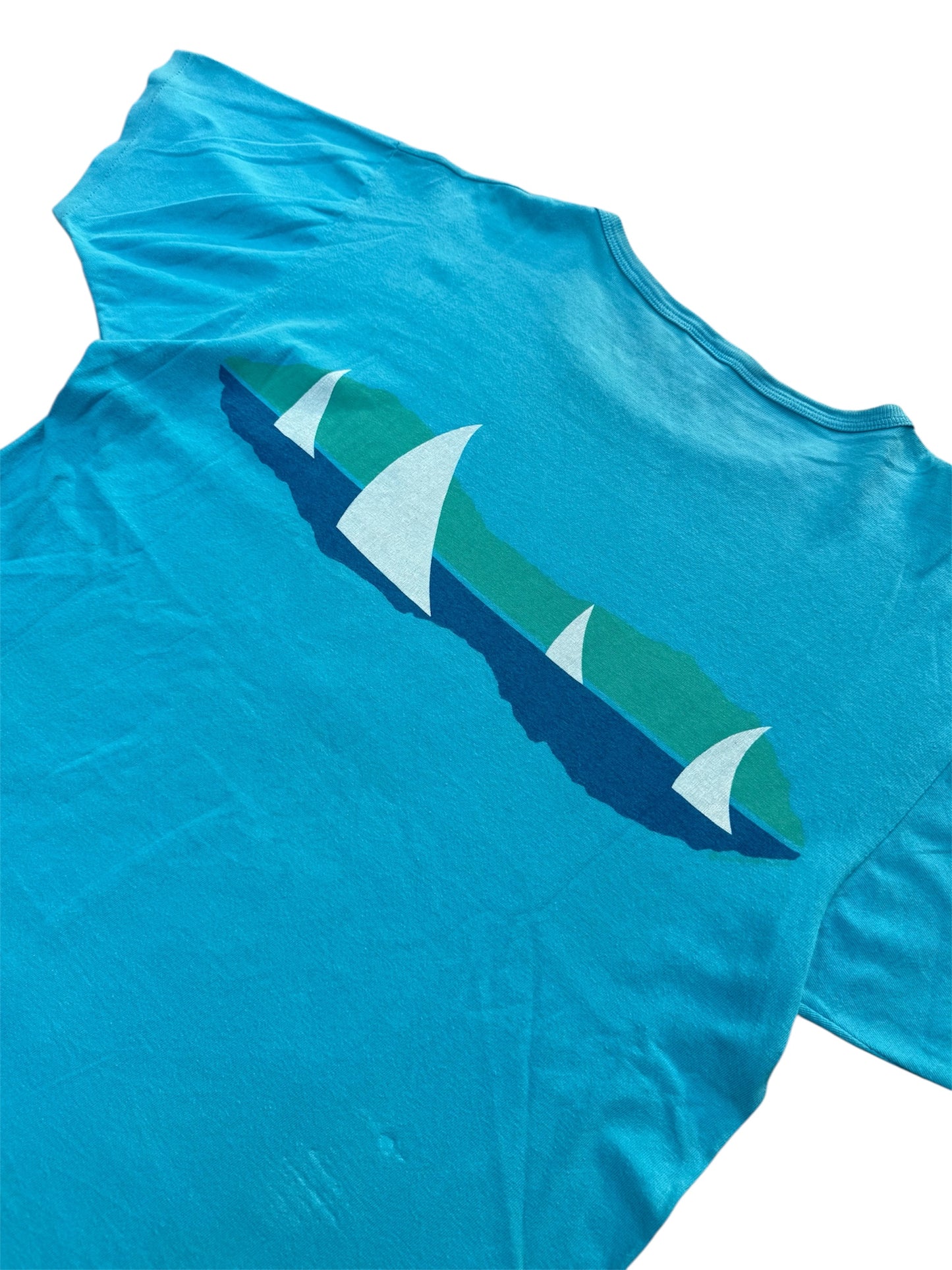Vintage 1980s Crazy Shirts Hawaii Sailing Tshirt