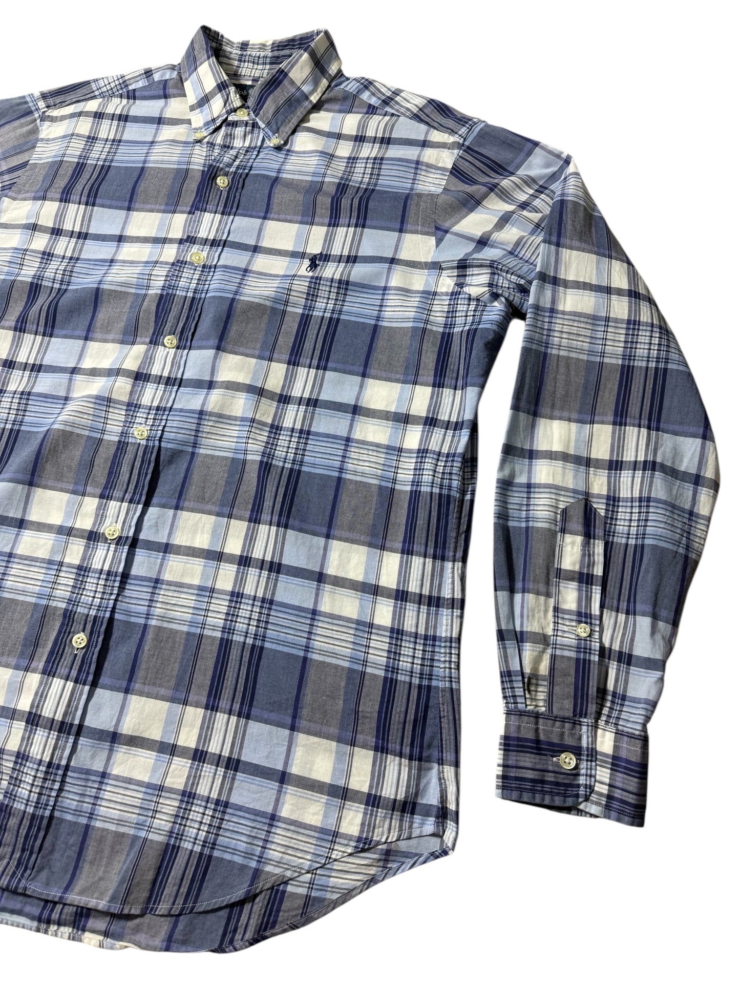 Vintage Ralph Lauren Plaid Button Down Shirt Classic Fit