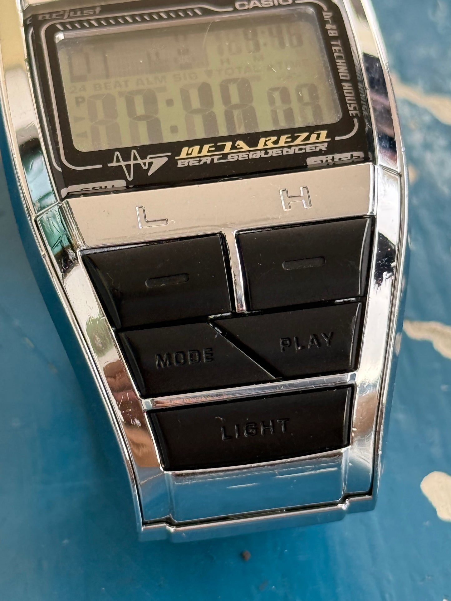 Vintage Casio Meta Reza MT-211 Beat Sequencer Digital Watch Japan