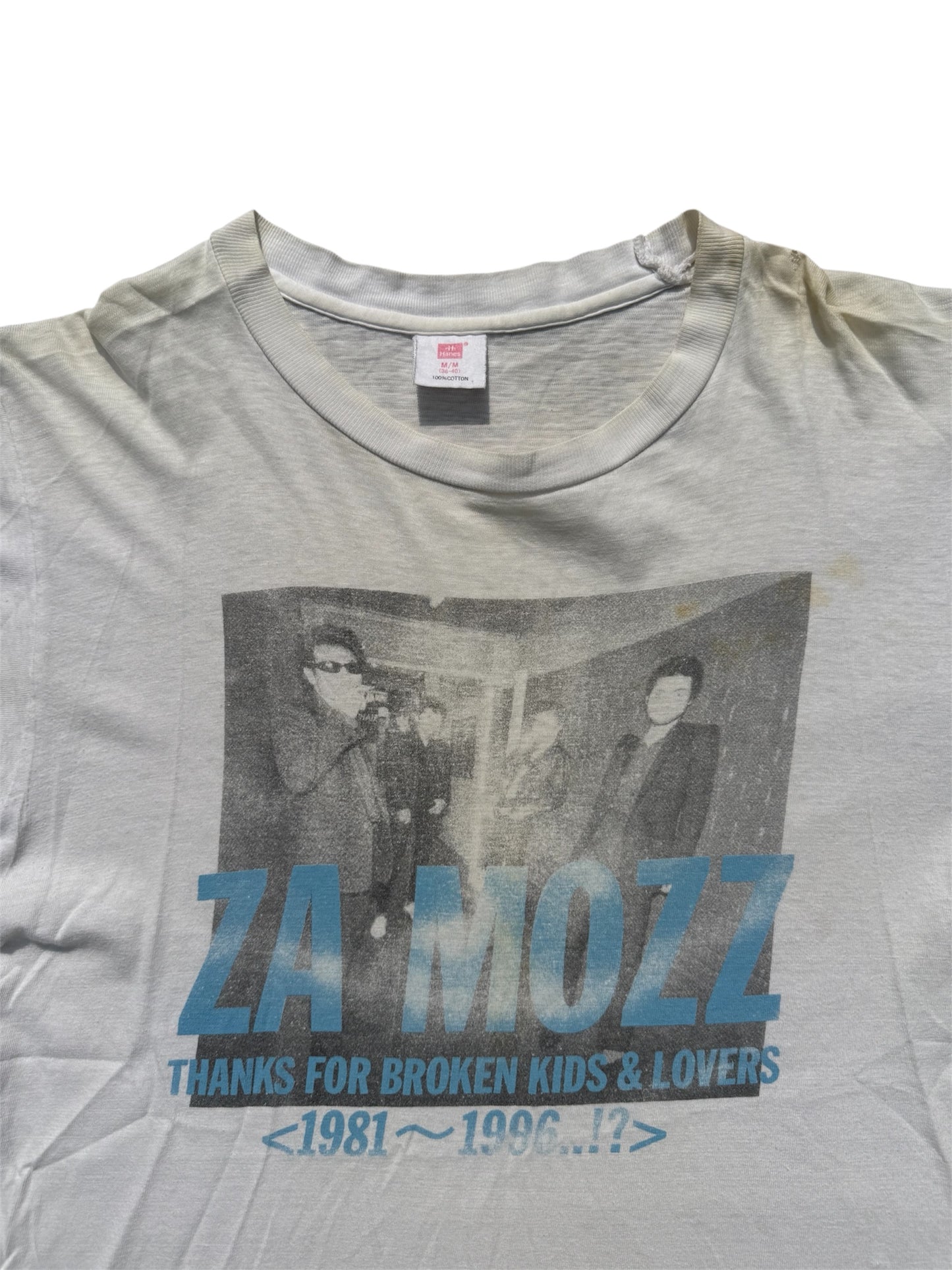 Vintage 1990s Za Mozz Japanese Band Tshirt