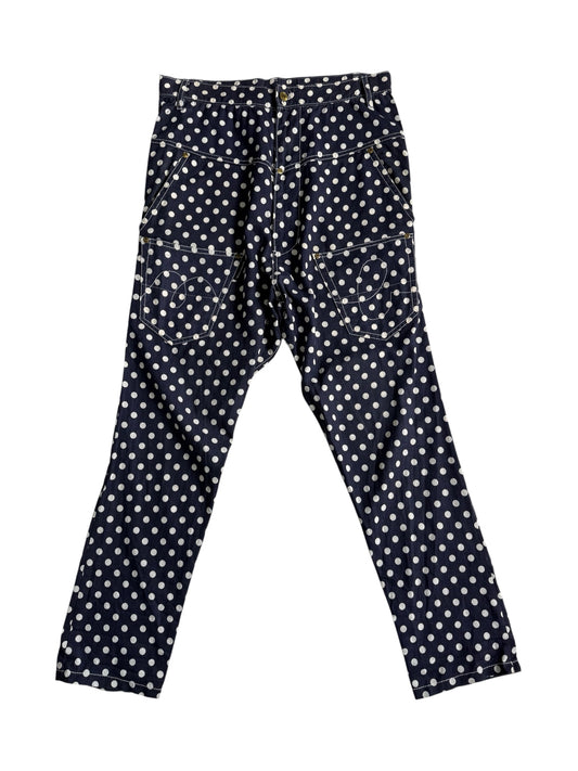 Mercibeaucoup Polka Dot Painter Pants Japanese Designer