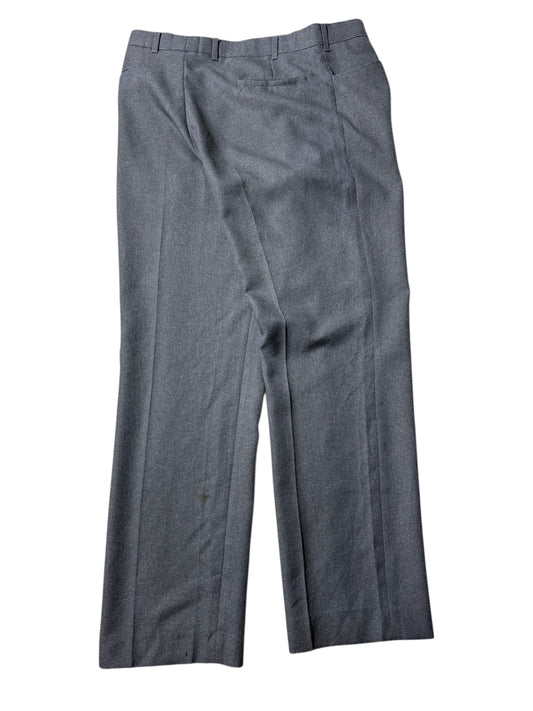 Vintage Levis Action Slacks Grey Dress Trousers Made In Usa