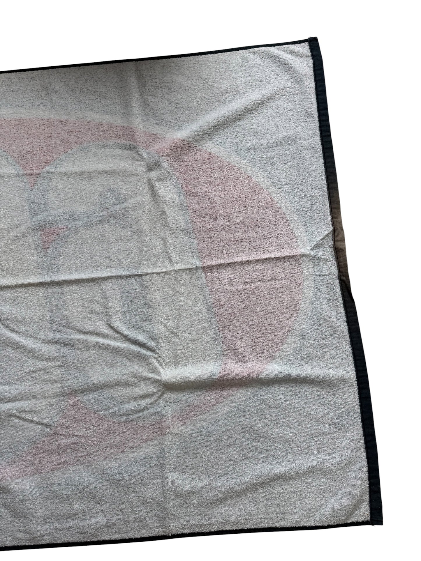 Supreme 666 Beach Towel Black SS17 Large Cotton Logo Towel