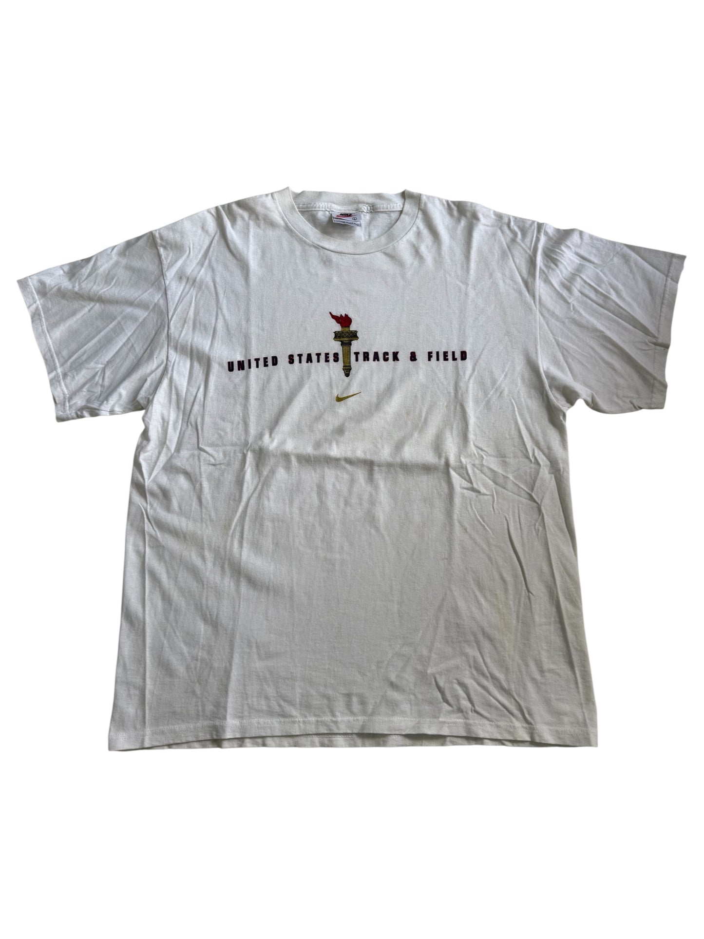 Vintage Nike Track & Field Tshirt Made In Usa