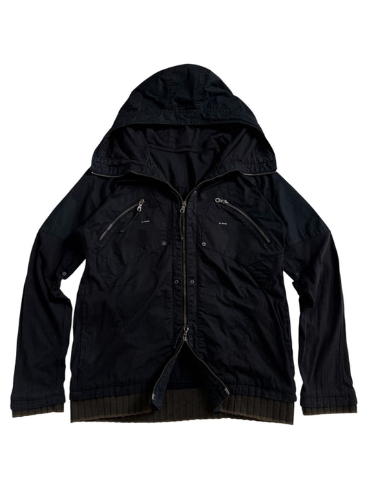 PPFM Japan Multi Zip Hooded Utility Jacket