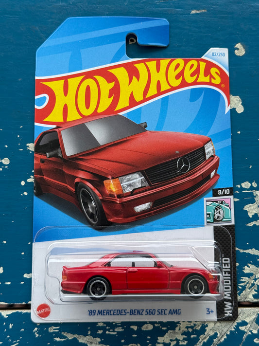 Hot Wheels ‘89 Mercedes-Benz 560 SEC AMG
