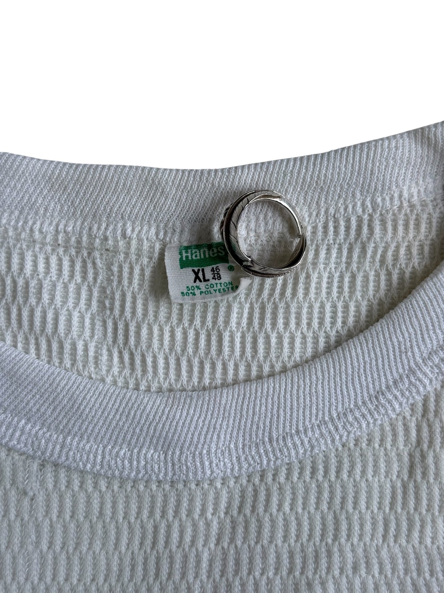 Vintage 70s-80s Hanes Longsleeve Thermal Top