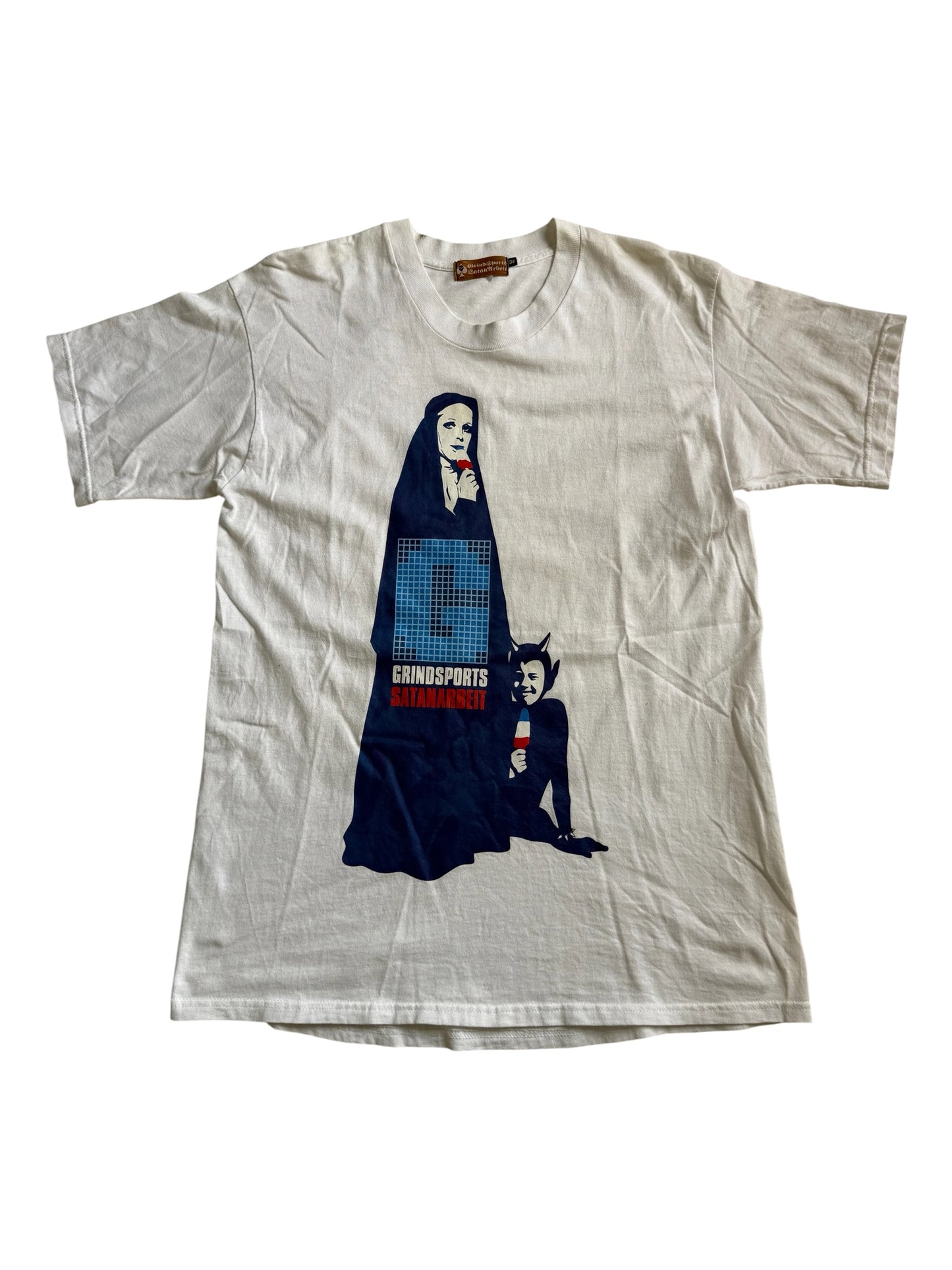 Vintage Grind Sports Satan Arbeit Tshirt