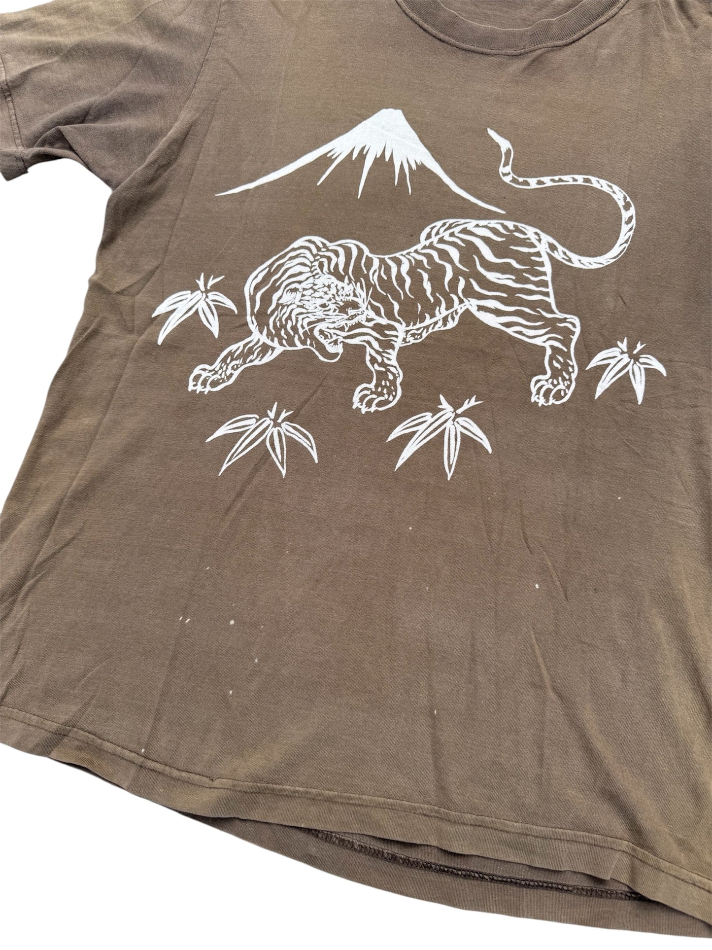Cheswick by Sugar Cane Tiger & Mt. Fuji Graphic Tshirt