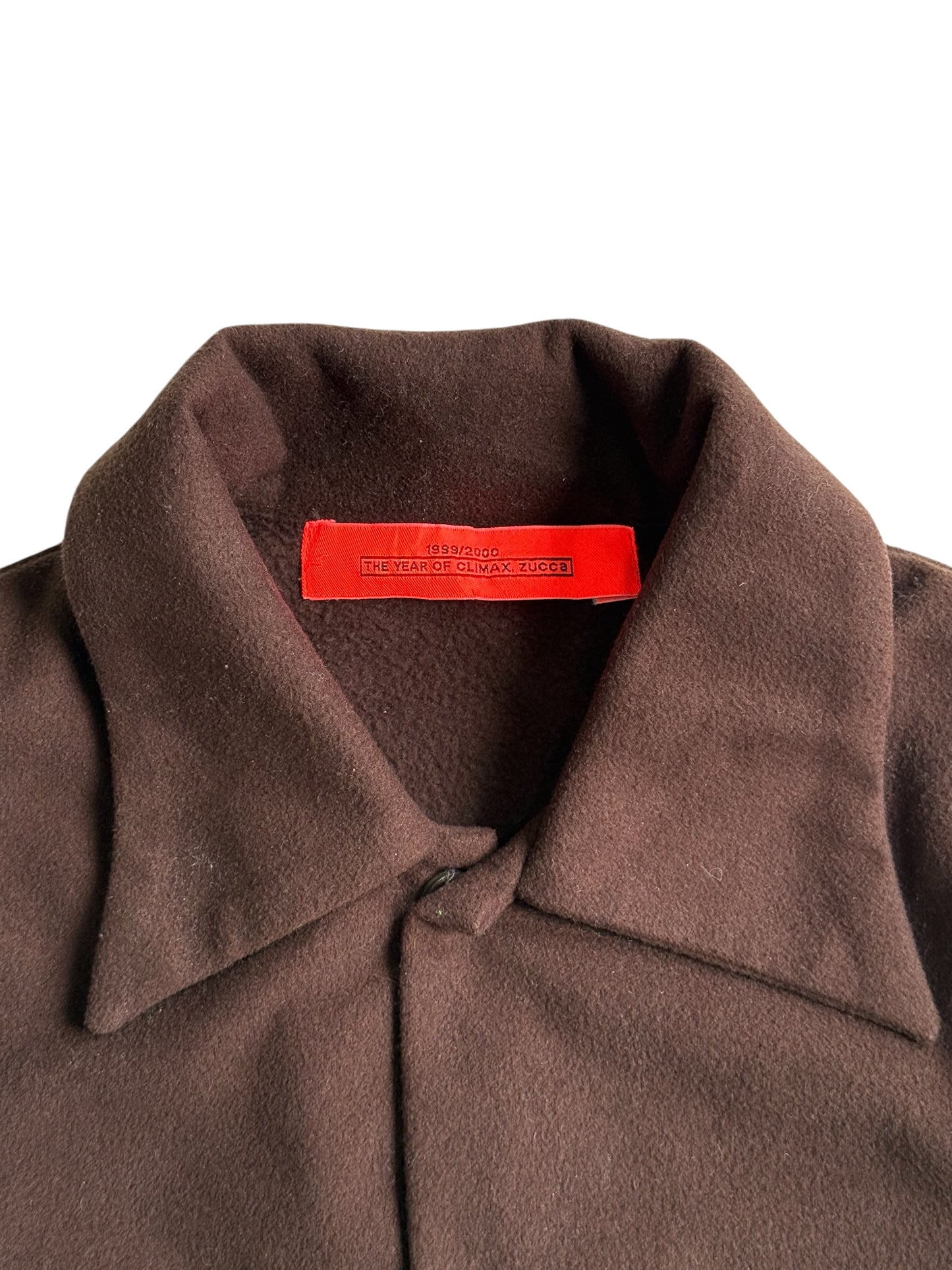 Vintage The Year Of Climax Zucca Sample Fleece Shirt