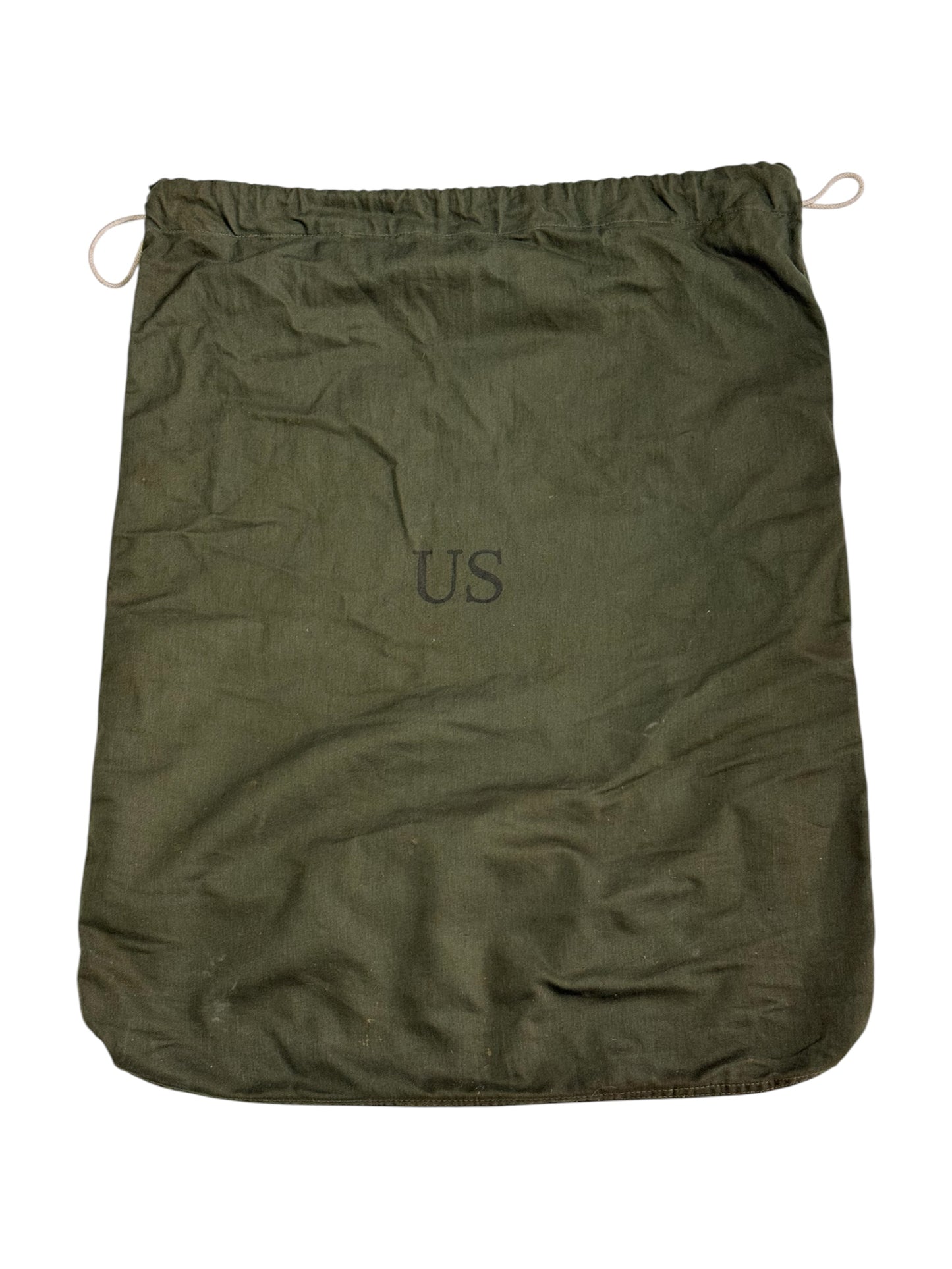 Vintage 1984 US Military OG-107 Barracks Bag Large Laundry Sack
