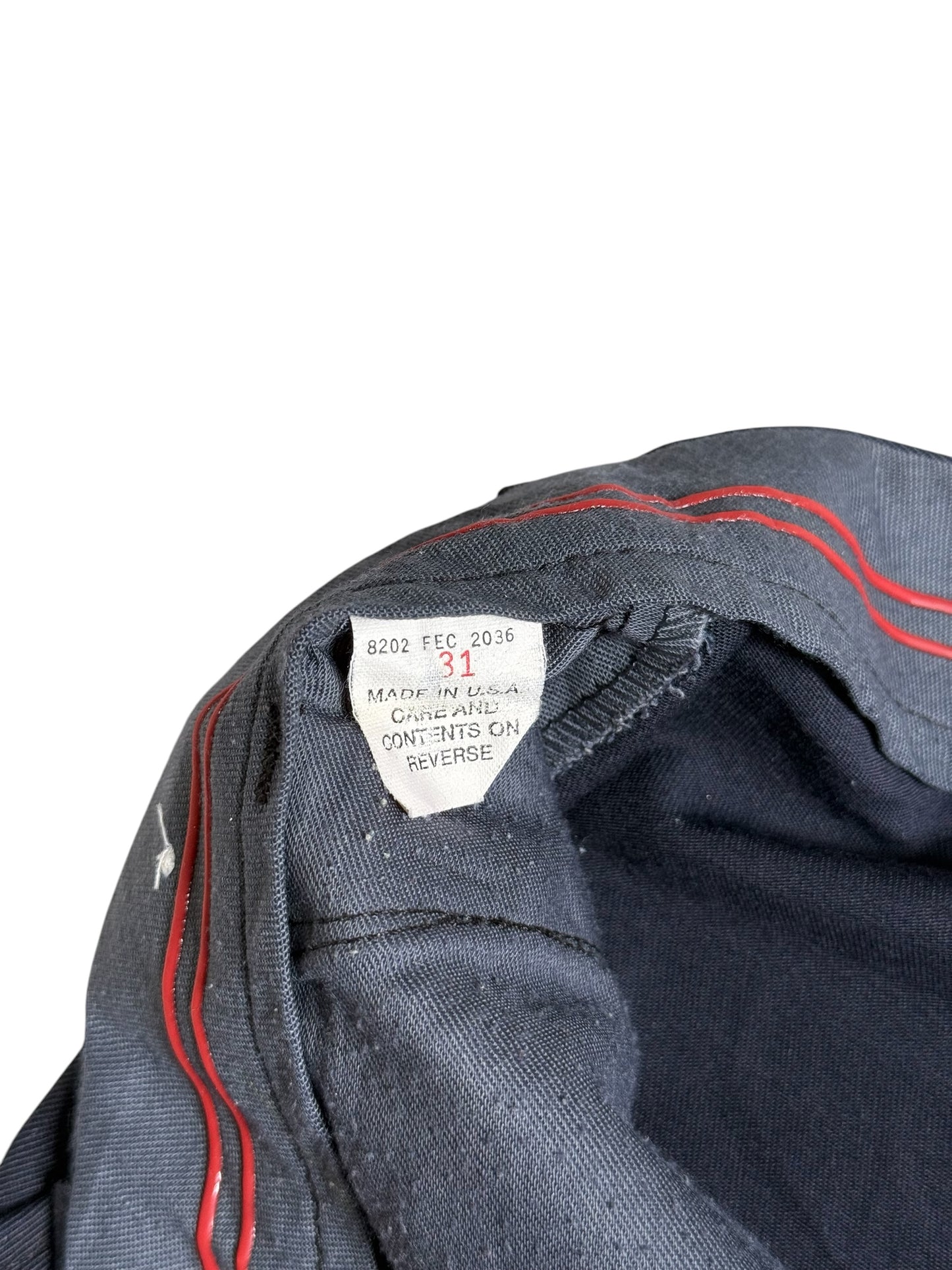 Vintage USA Made Navy Work Pants Scovill Zip Carpenter Utility Trousers