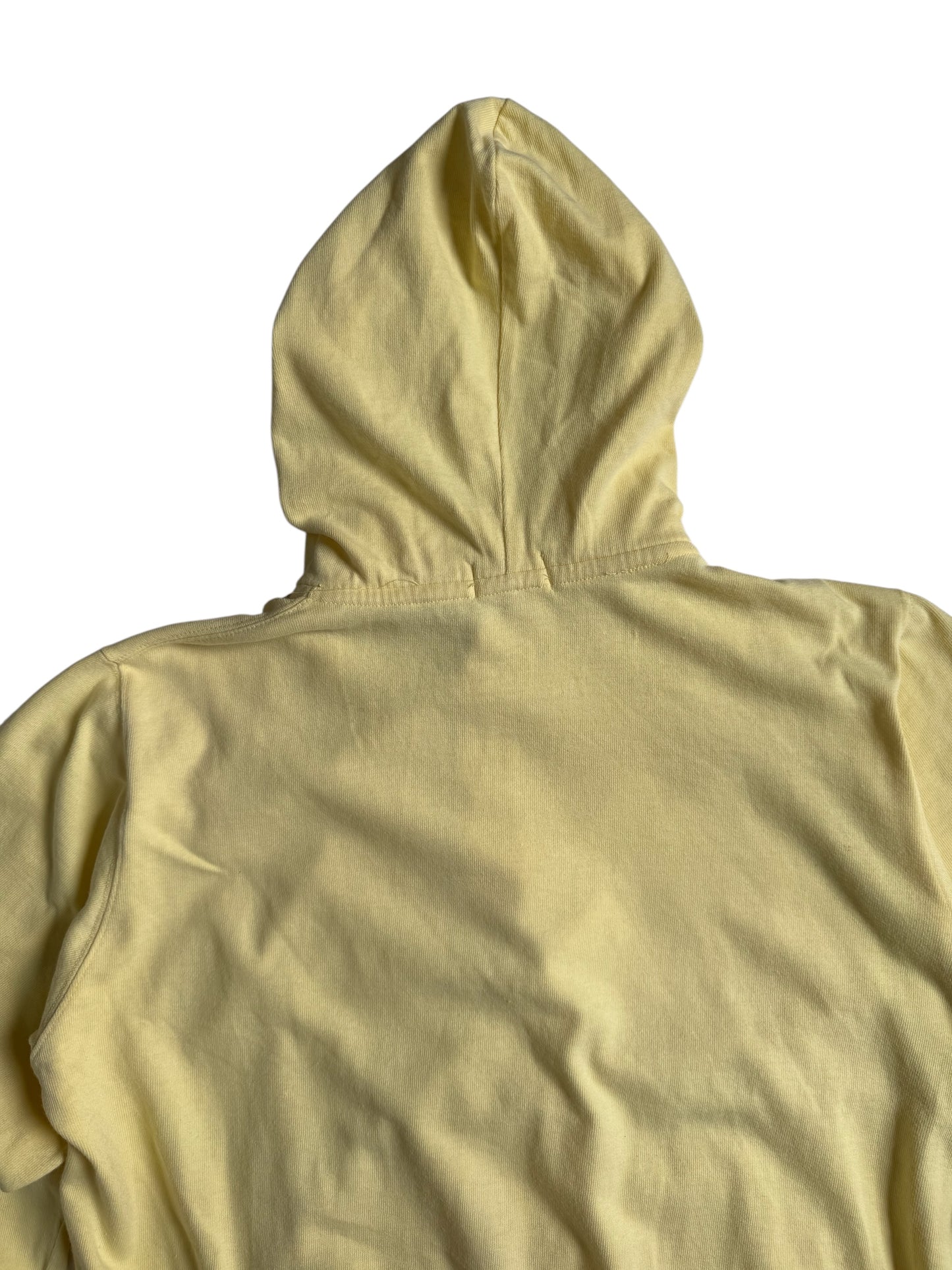 Vintage Brooks Brothers Pullover Hoodie Yellow Cotton Made in British