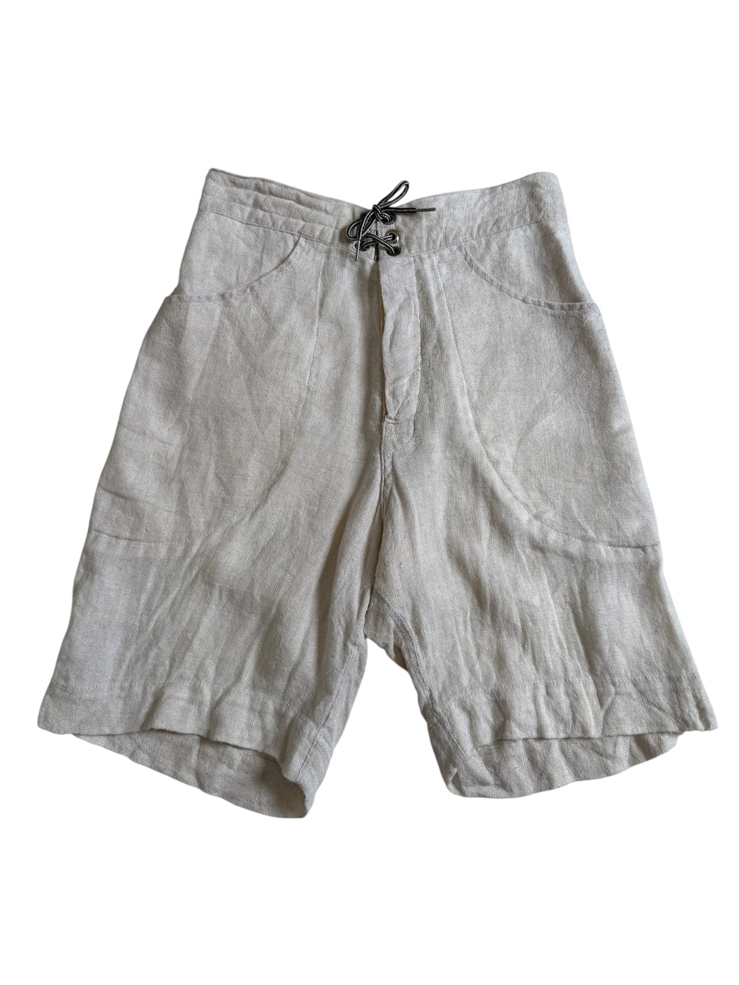 Vintage Birdwell Beach Britches Made in USA Linen Board Shorts