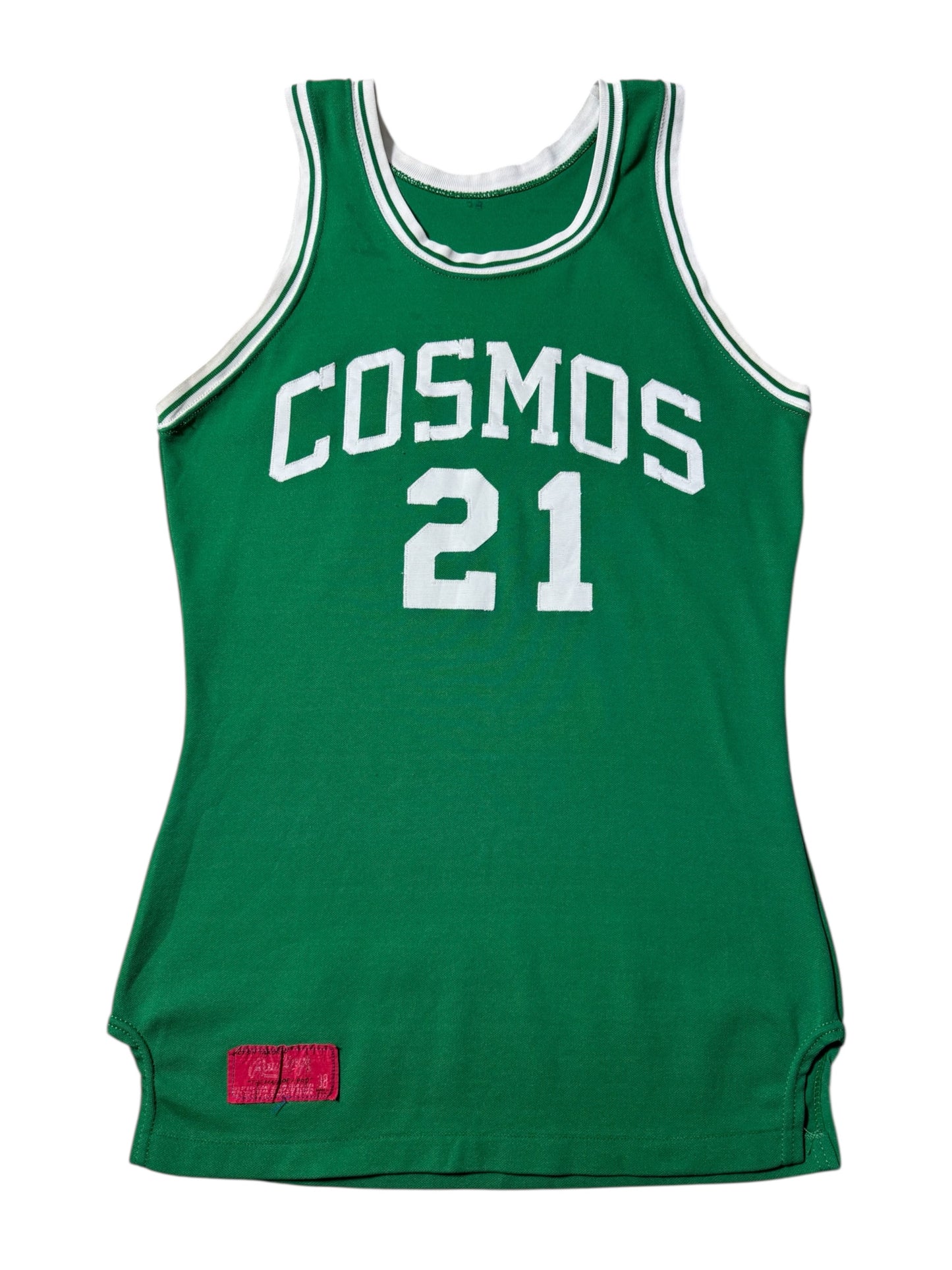 Vintage 1970s Rawlings Cosmos Basketball Jersey