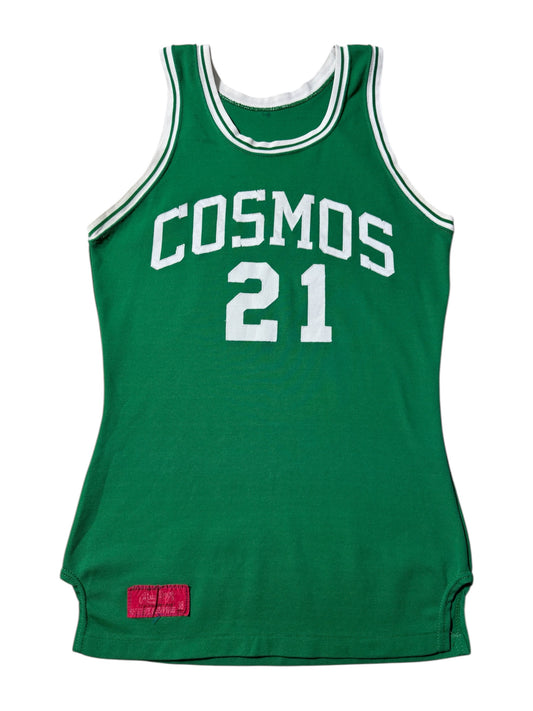 Vintage 1970s Rawlings Cosmos Basketball Jersey