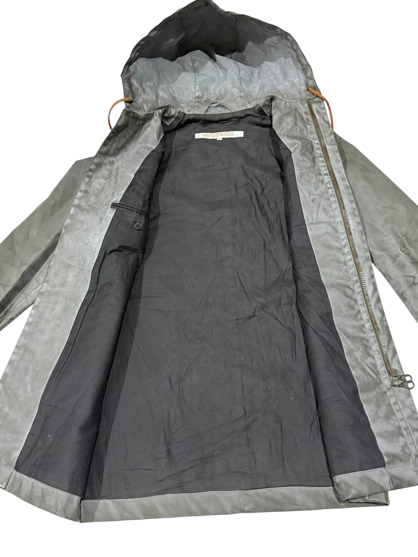 Vintage RipVanWinkle Technical Parka Paint Coated Cotton Jacket Japan