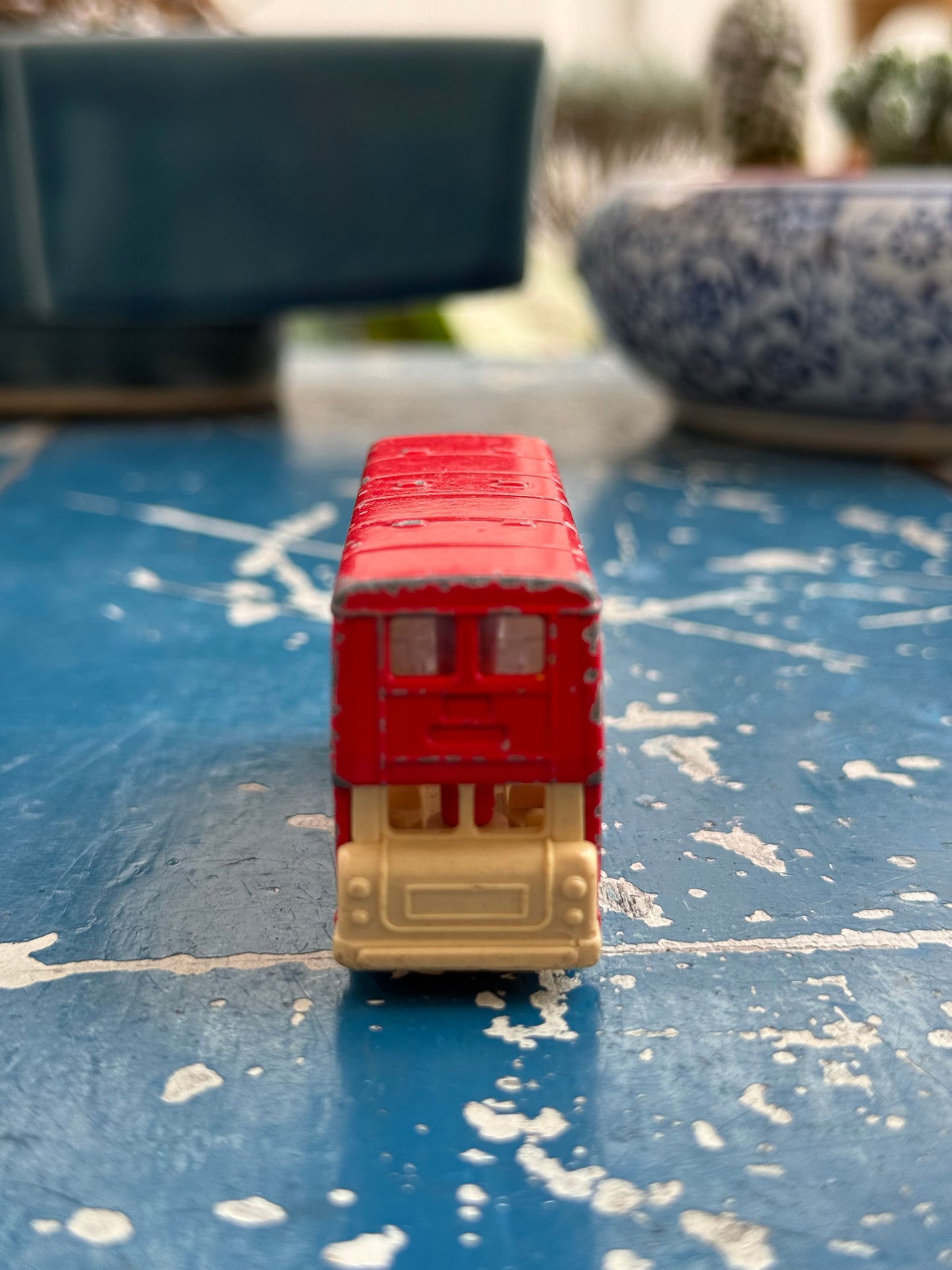 Vintage 1977 Tomica F15 London Bus Keep Britain Tidy 1/130 Made in Japan