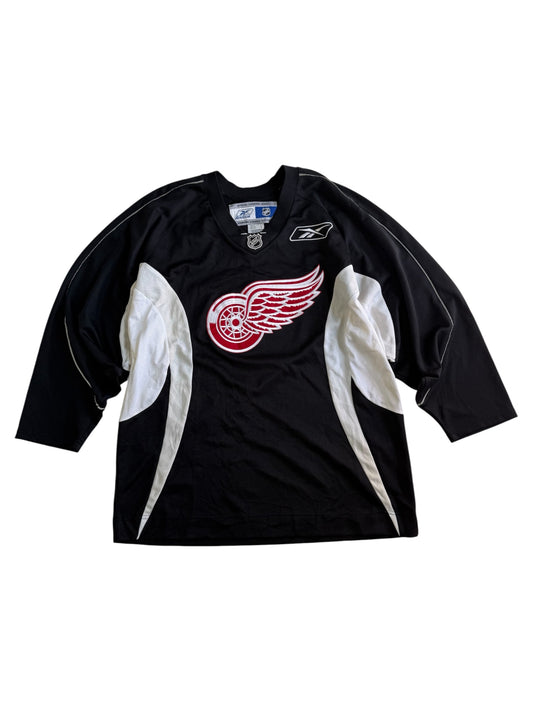 Reebok Black Detroit Red Wings NHL Jersey