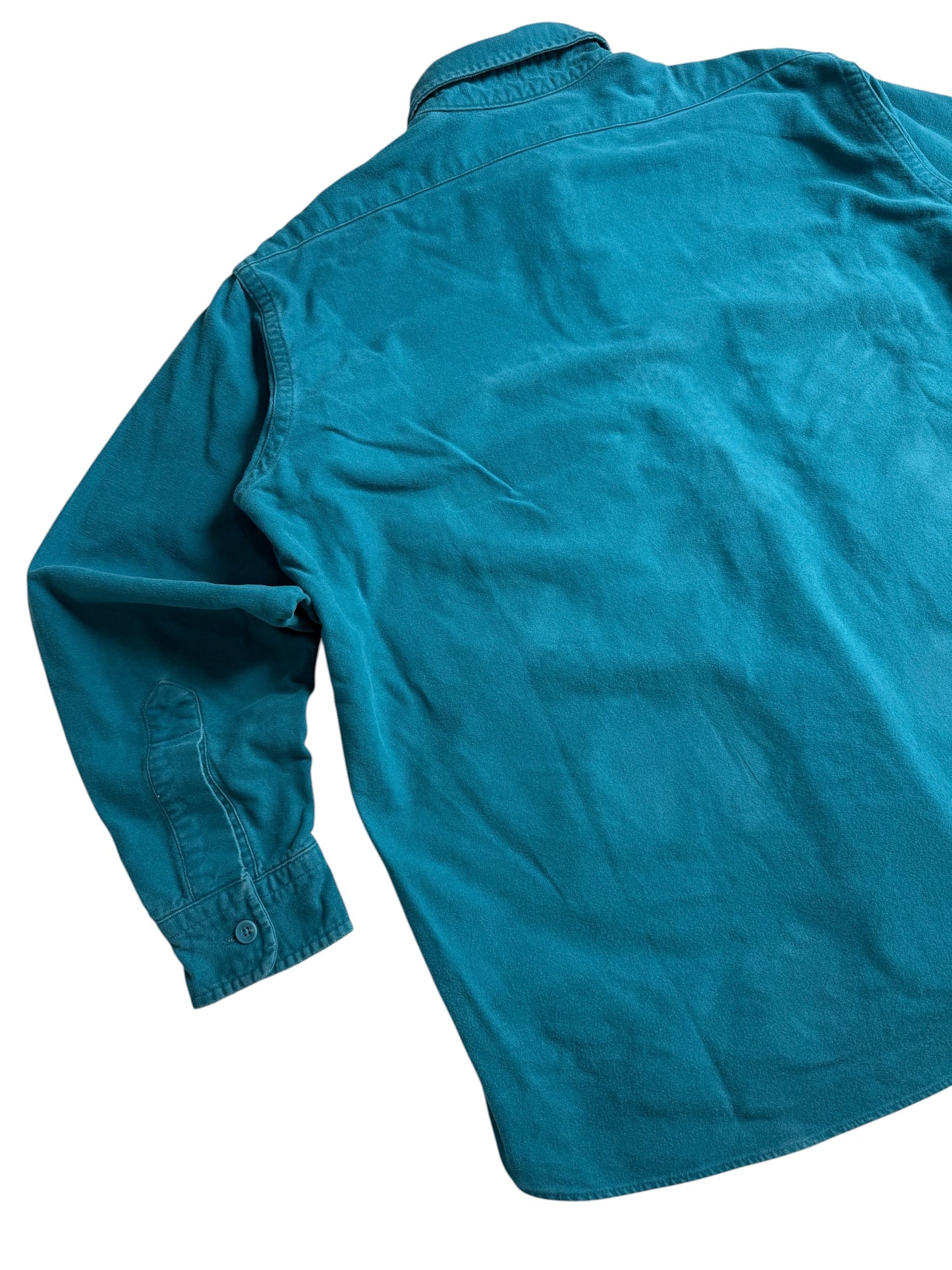Vintage 80s-90s LL Bean Chamois Cloth Shirt Made in USA