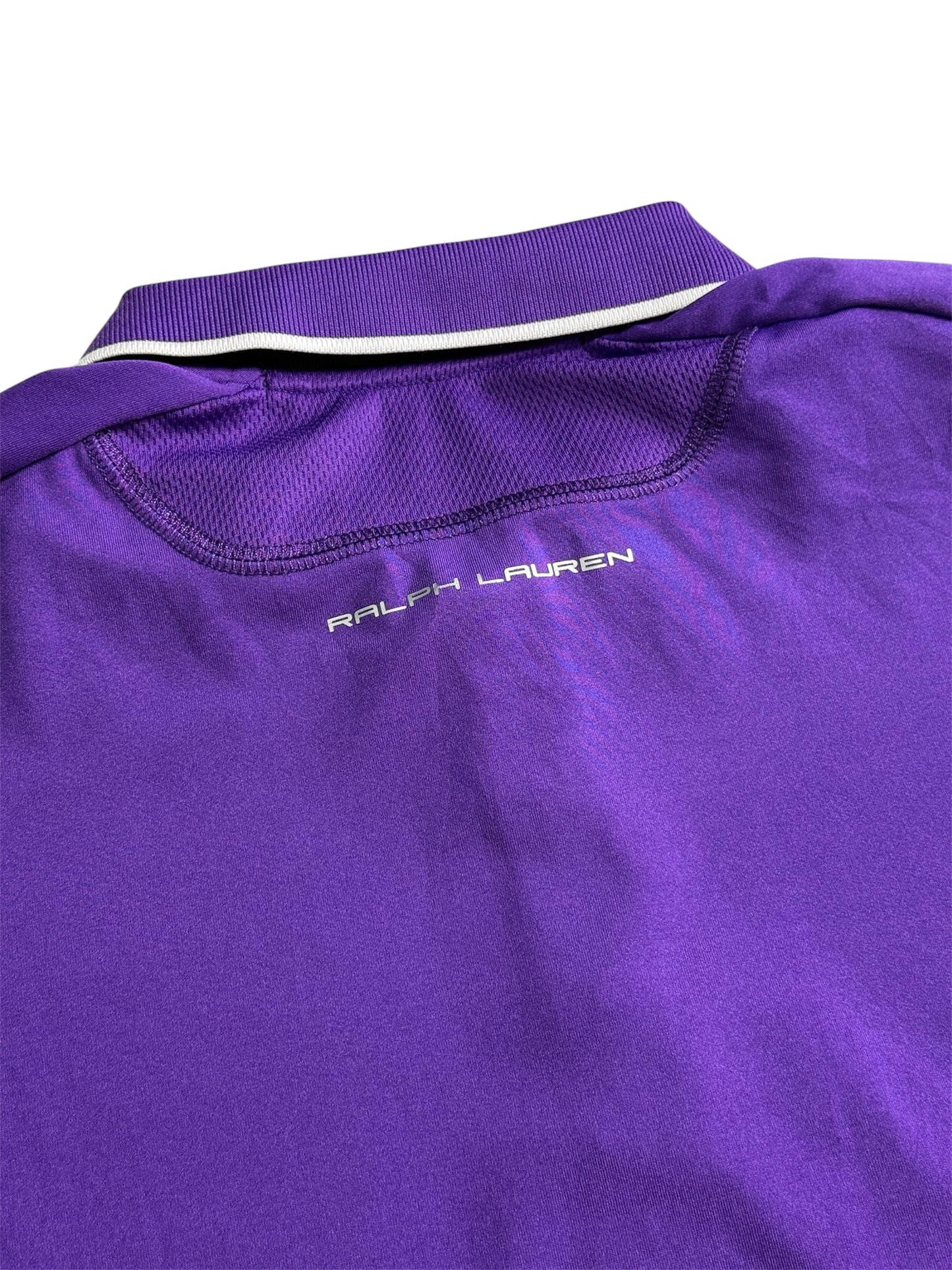 Ralph Lauren RLX Women Polo Shirt Purple Performance Golf Top