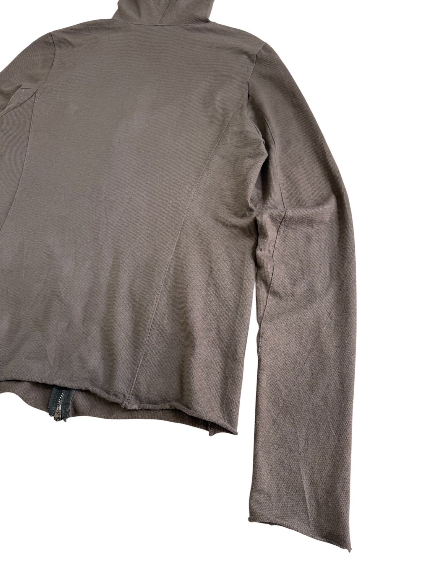 Poeme Bohemien Hooded Zip Jacket Made in Italy