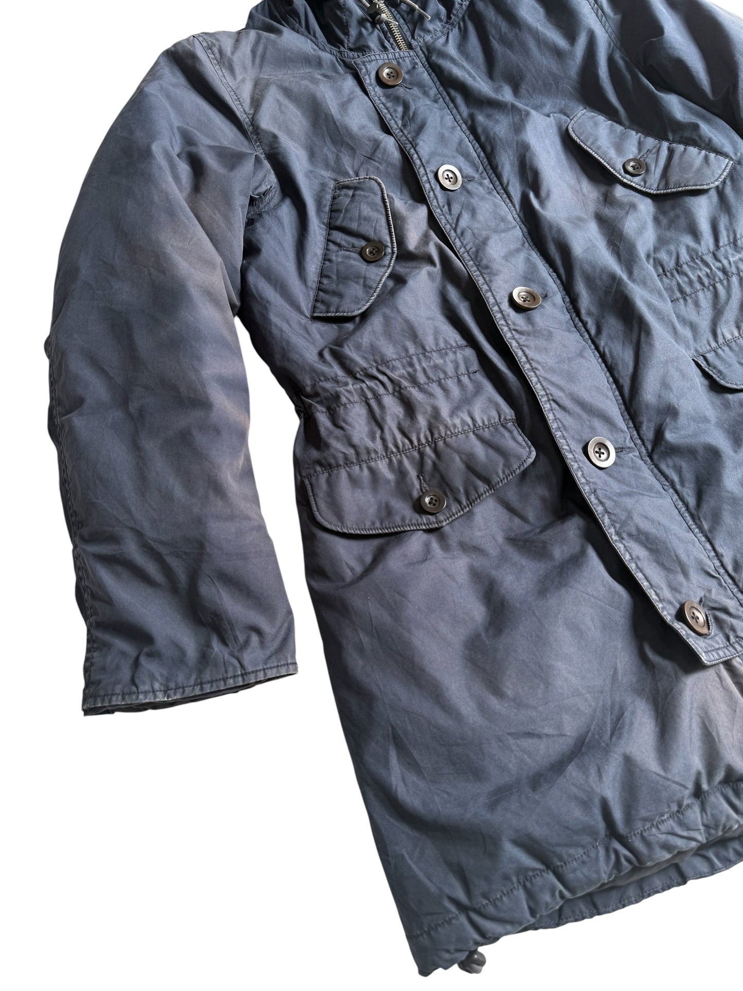 MHL Margaret Howell Hooded Down Parka Jacket
