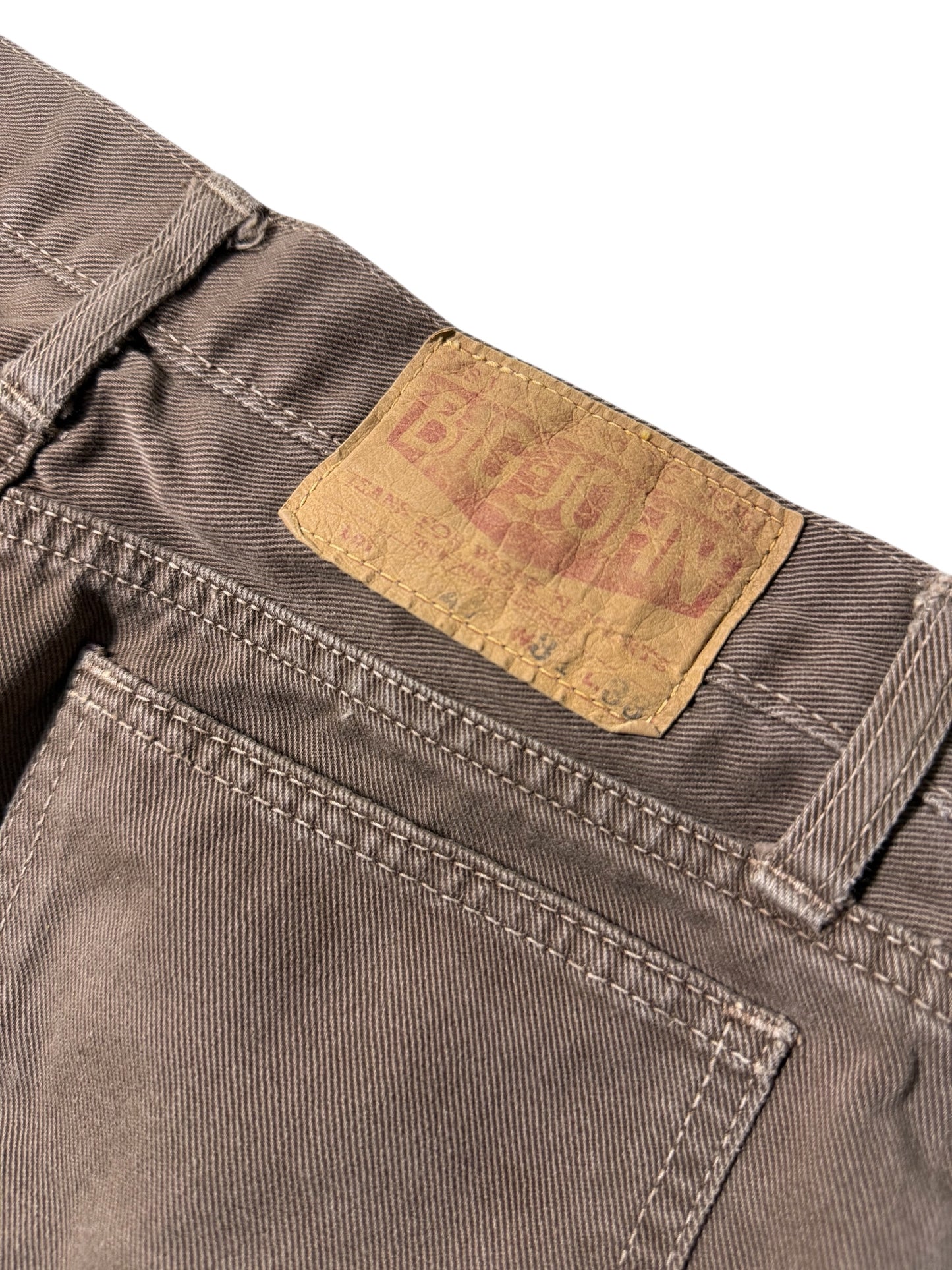 Vintage Big John Brown Jeans Japanese Denim