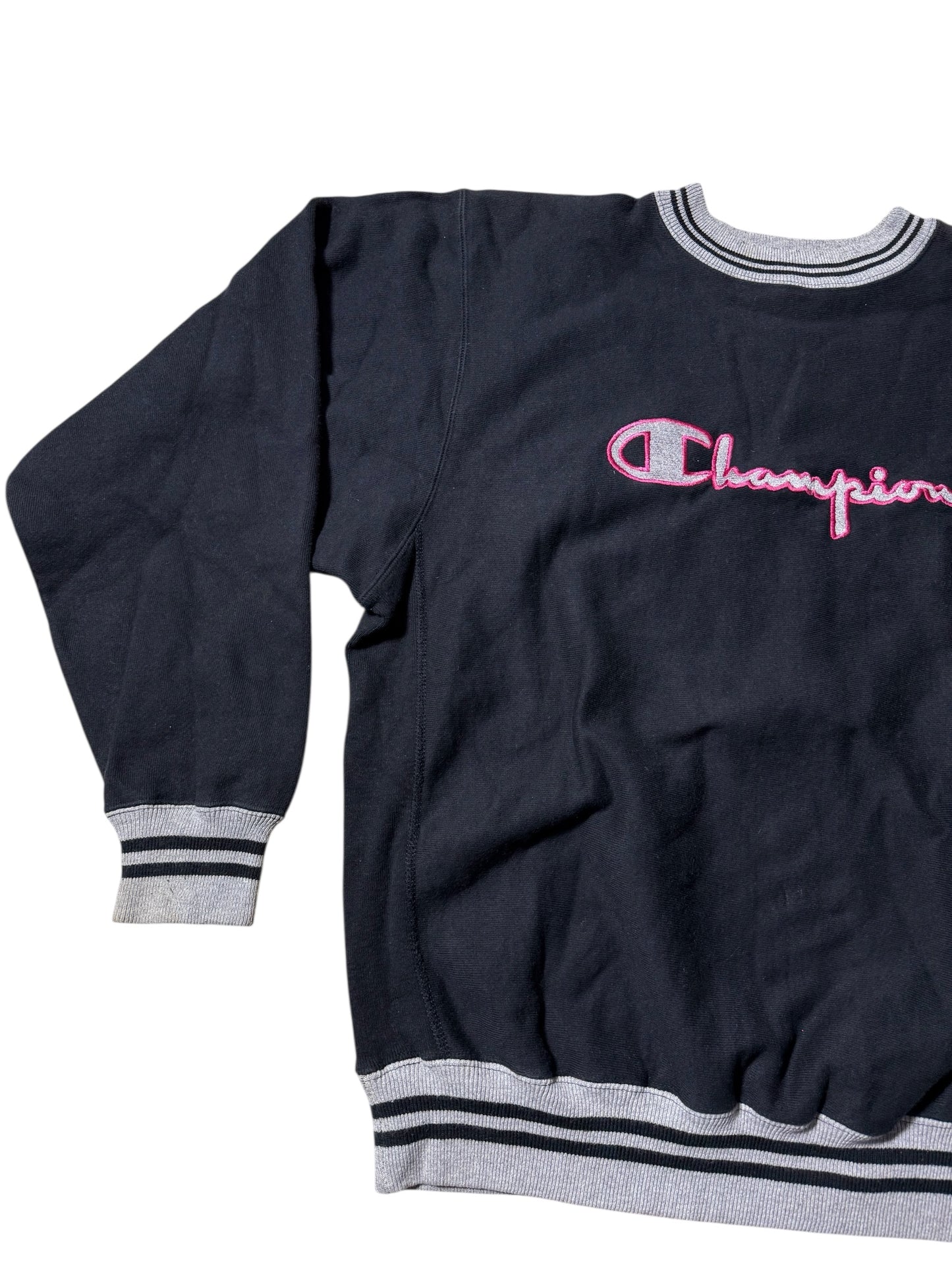 Vintage 90s Champion Reverse Weave Script Logo Sweatshirt