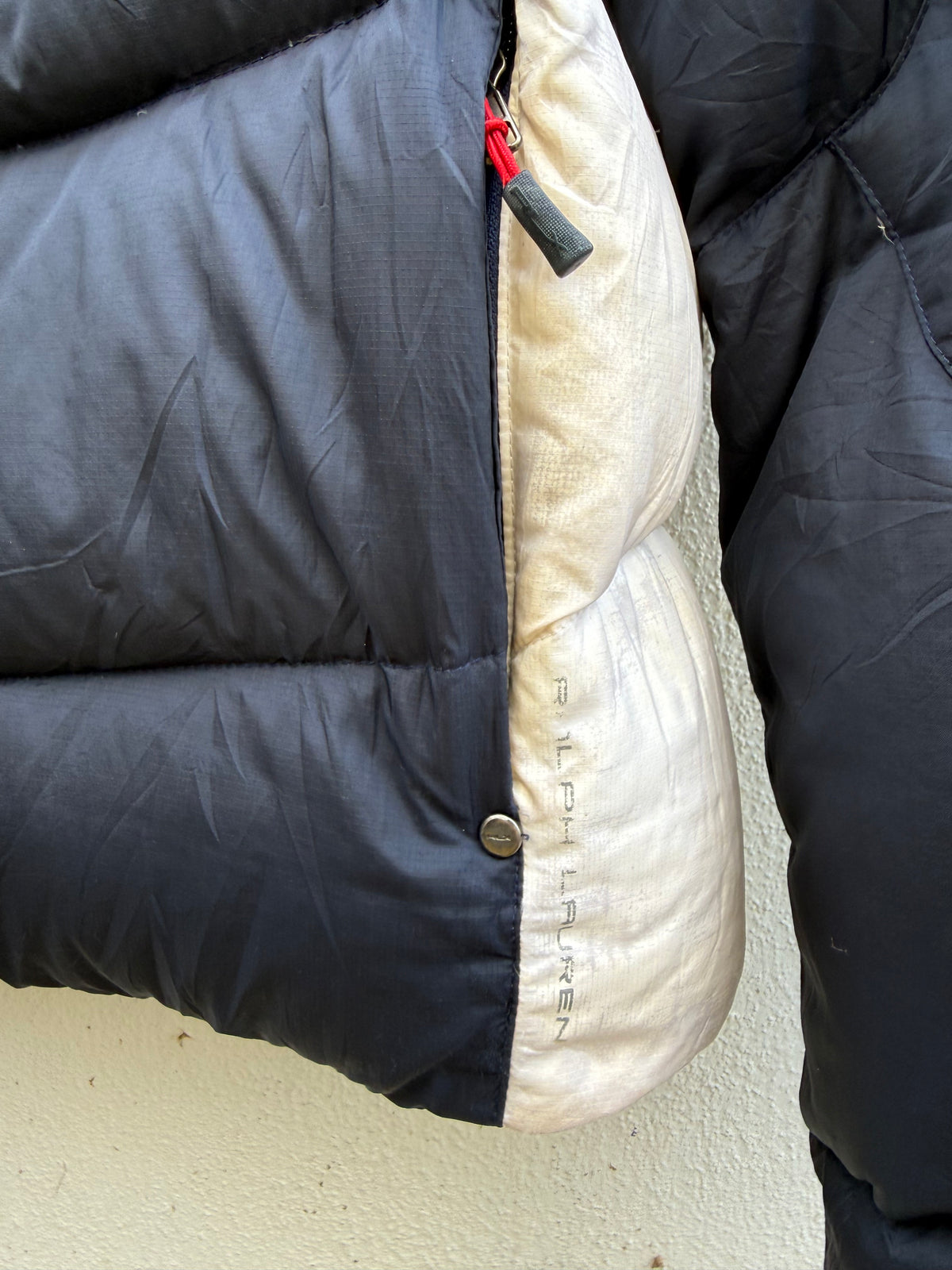 Vintage Y2K Polo Ralph Lauren RLX Down Puffer Jacket Hooded
