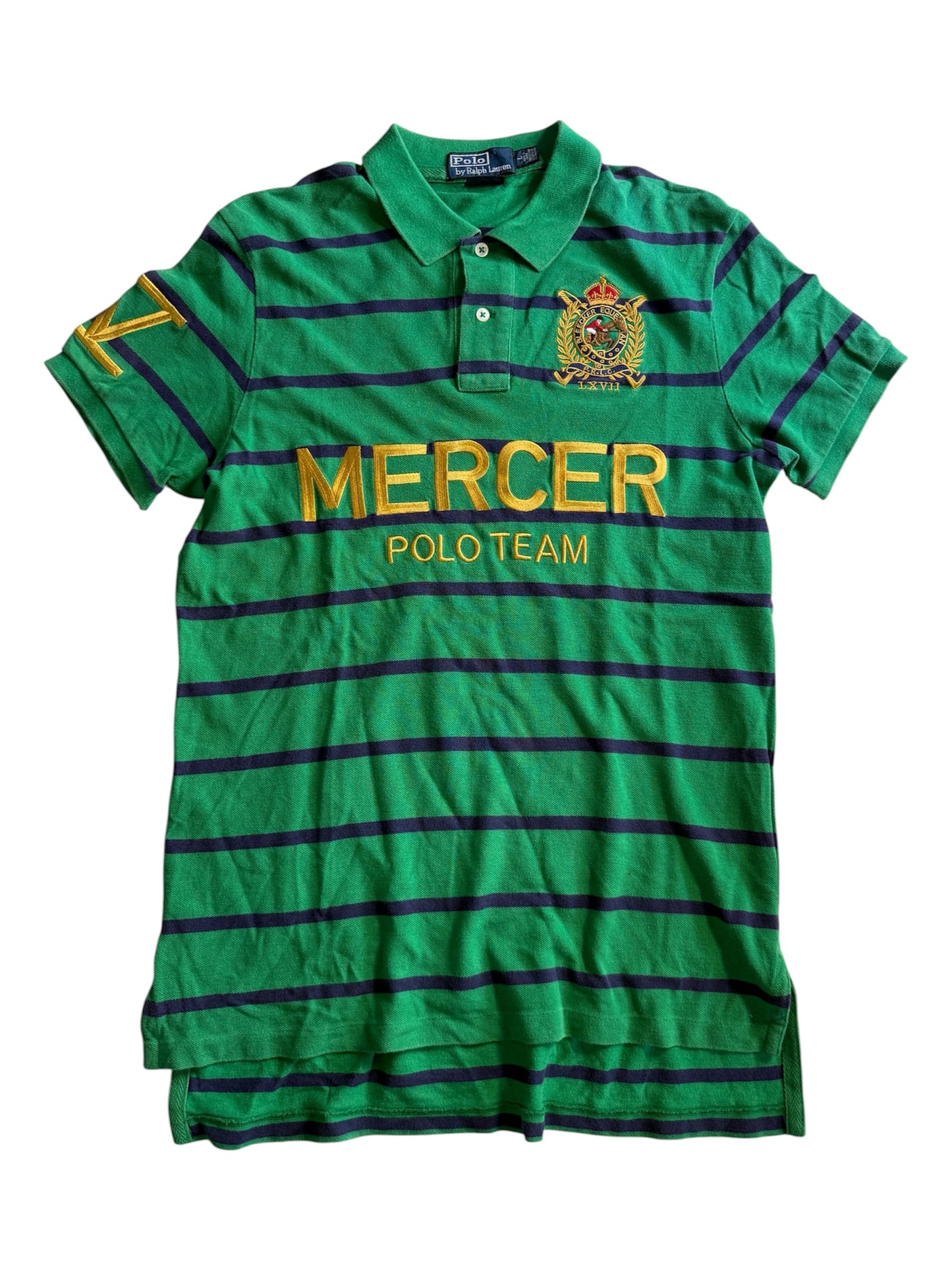 Polo Ralph Lauren Mercer Polo Team Striped Shirt Custom Fit