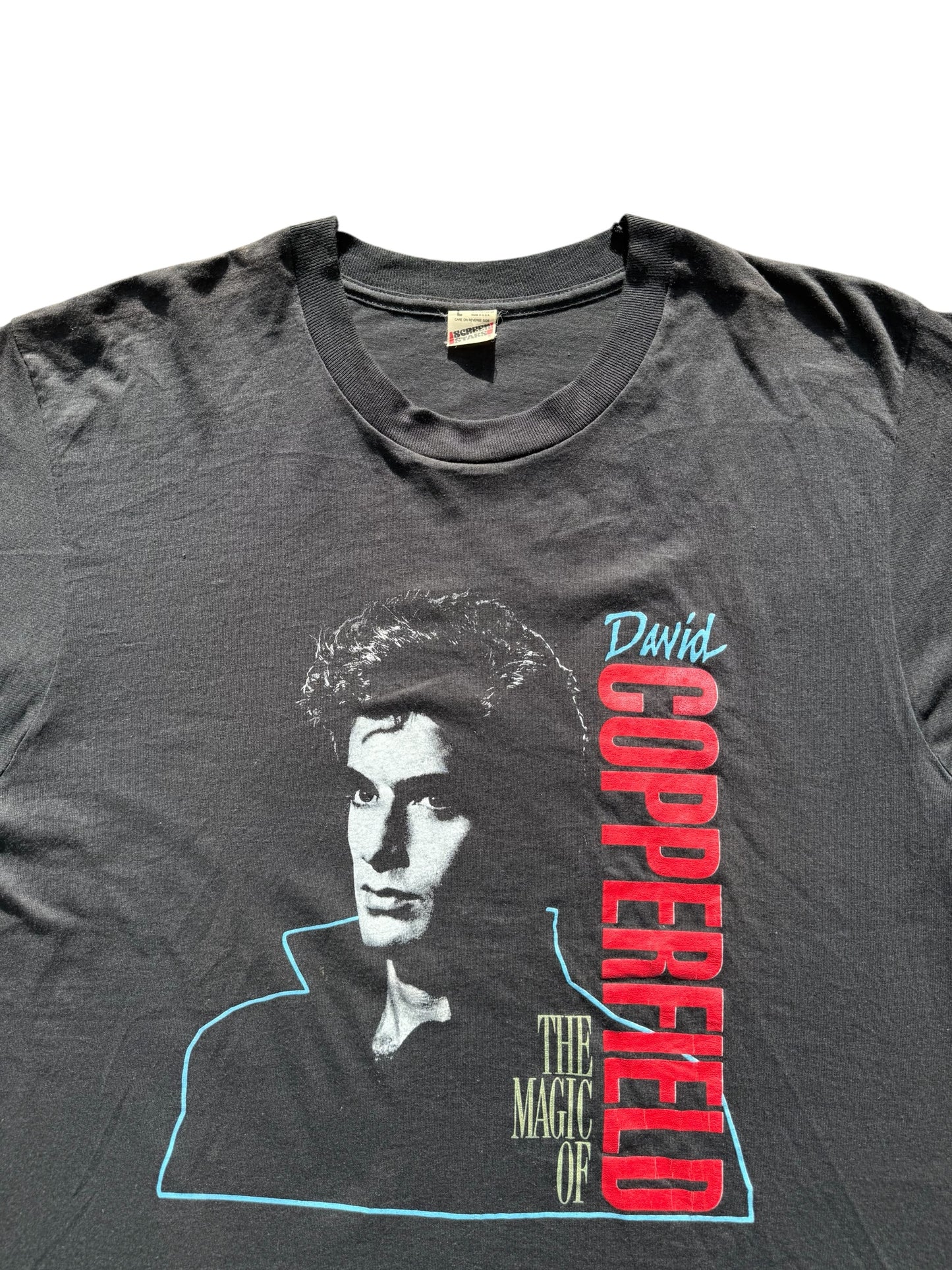 Vintage 1980s David Copperfield “The Magic Of” Promo T-Shirt Made in USA