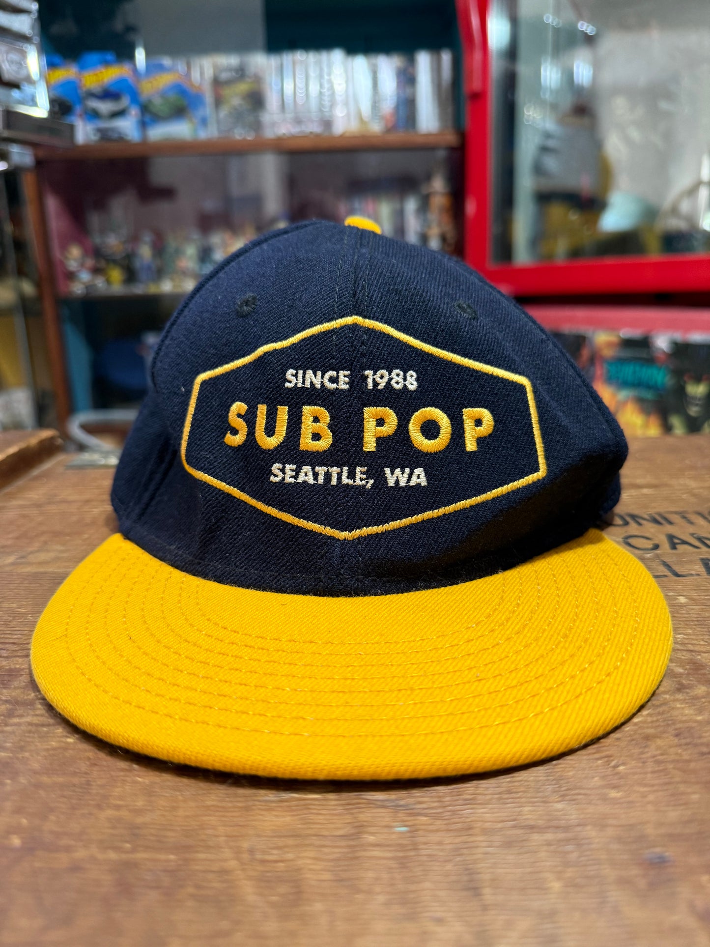 Sub Pop Seattle Record Label Cap
